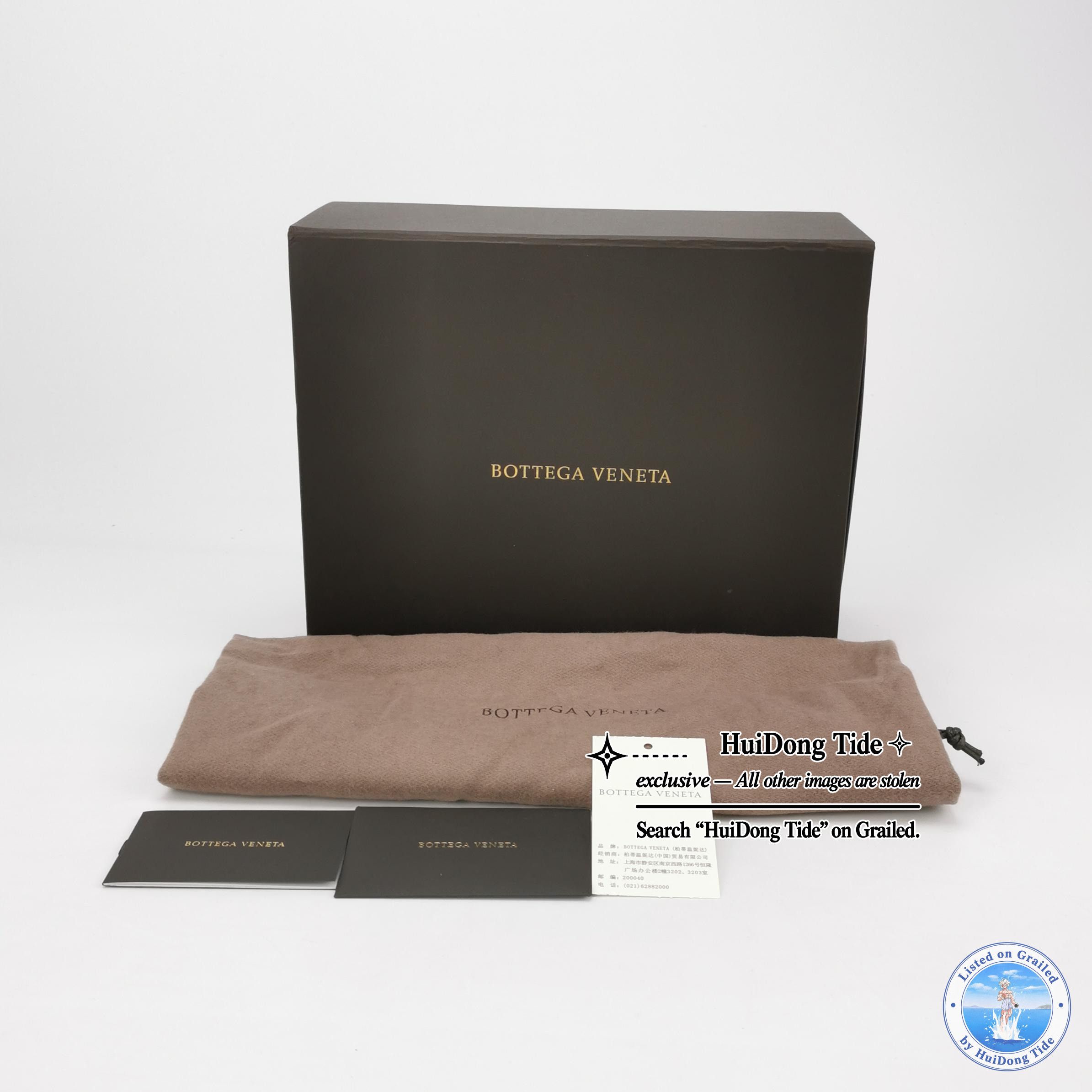 Bottega Veneta Bottega Veneta Black Leather Daisey Box Bag Size ONE SIZE - 9 Thumbnail