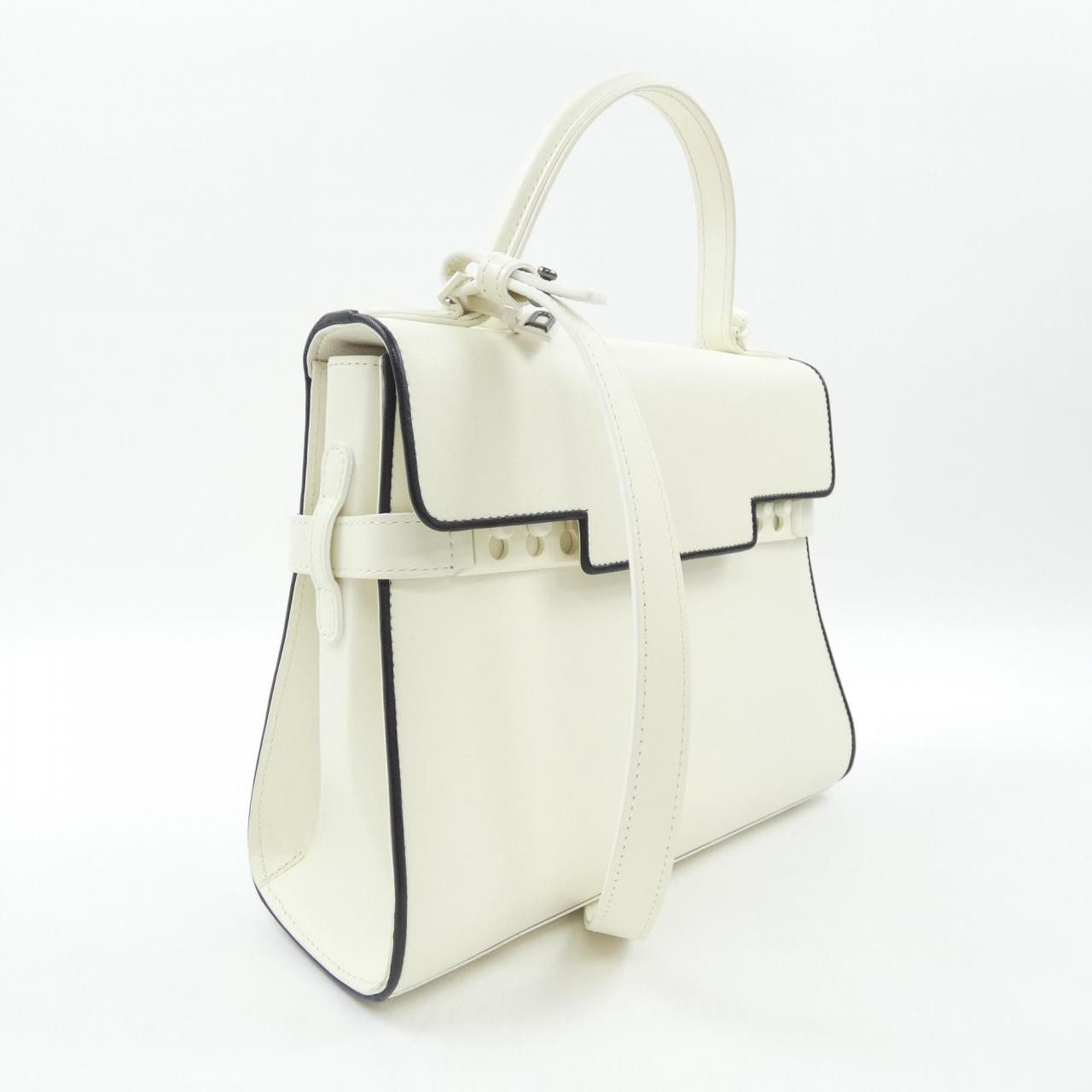 Delvaux Delvaux Delvaux Tempete B Illusion Box Calf Bag Leather Handbag TEMPETEBILLUSION DUTY FREE for USA Size ONE SIZE - 2 Thumbnail