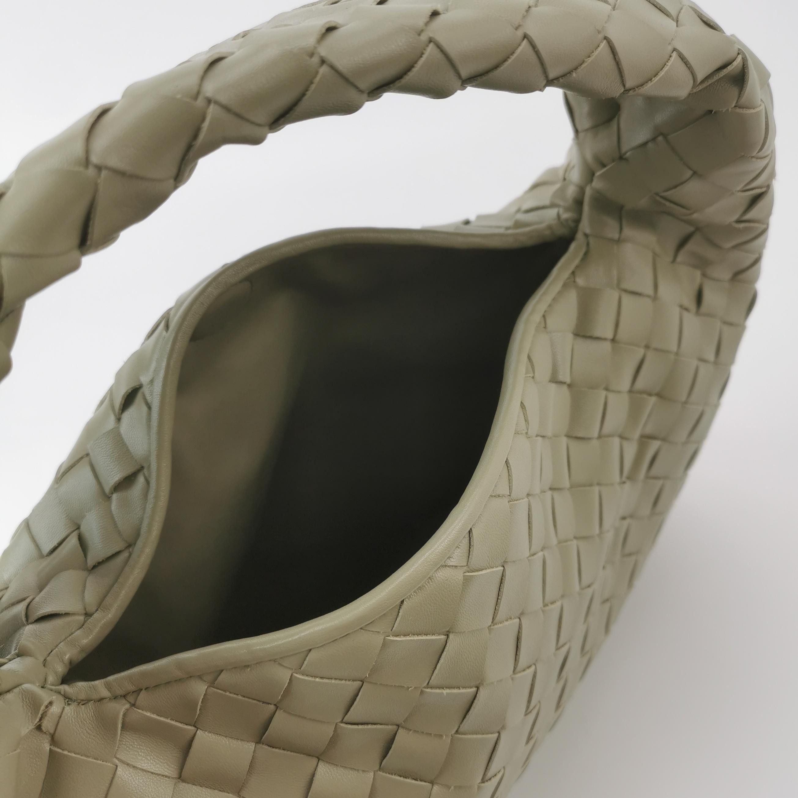 Bottega Veneta Bottega Veneta Hop Intrecciato Leather Handle Bag Size ONE SIZE - 7 Thumbnail