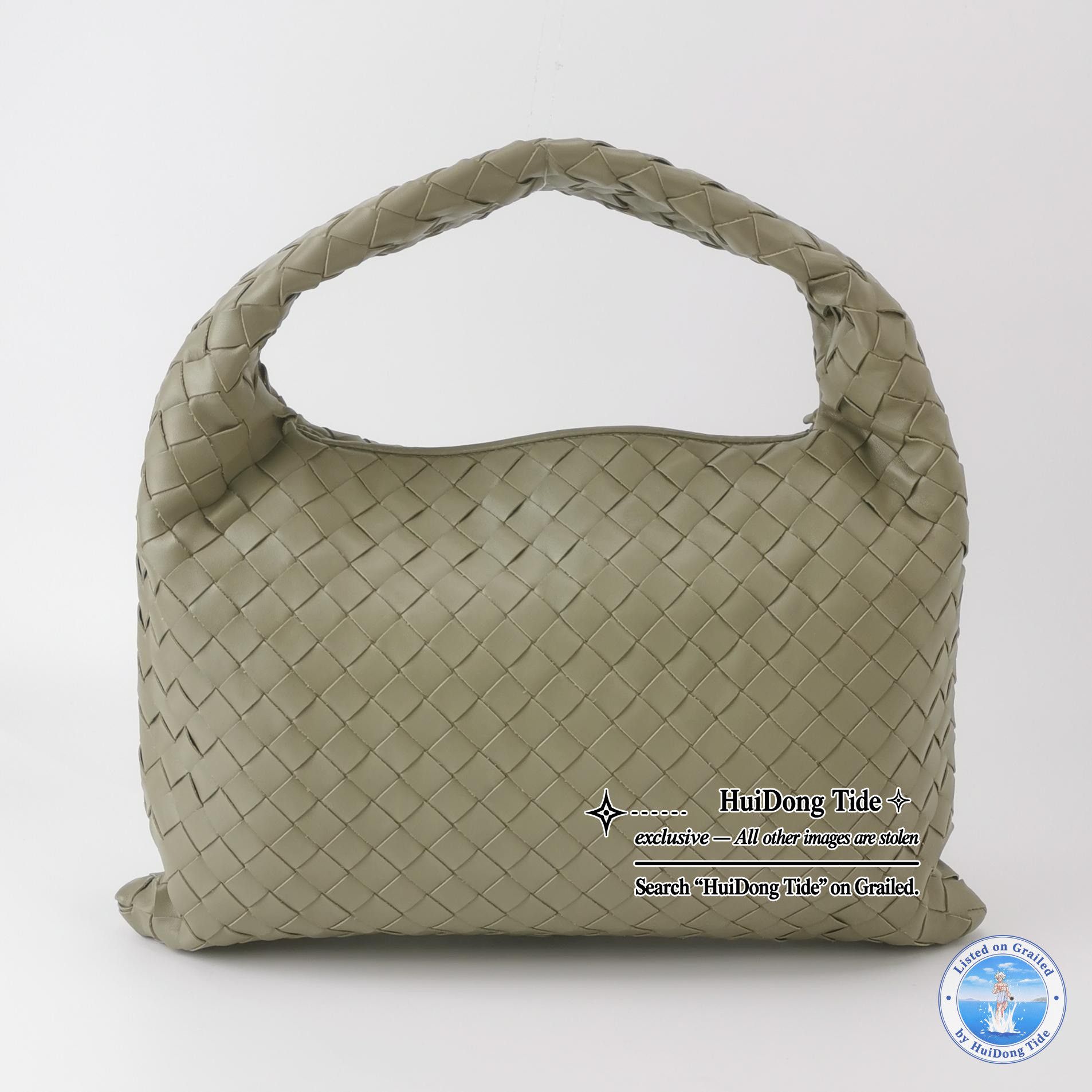 Bottega Veneta Bottega Veneta Hop Intrecciato Leather Handle Bag Size ONE SIZE - 5 Thumbnail