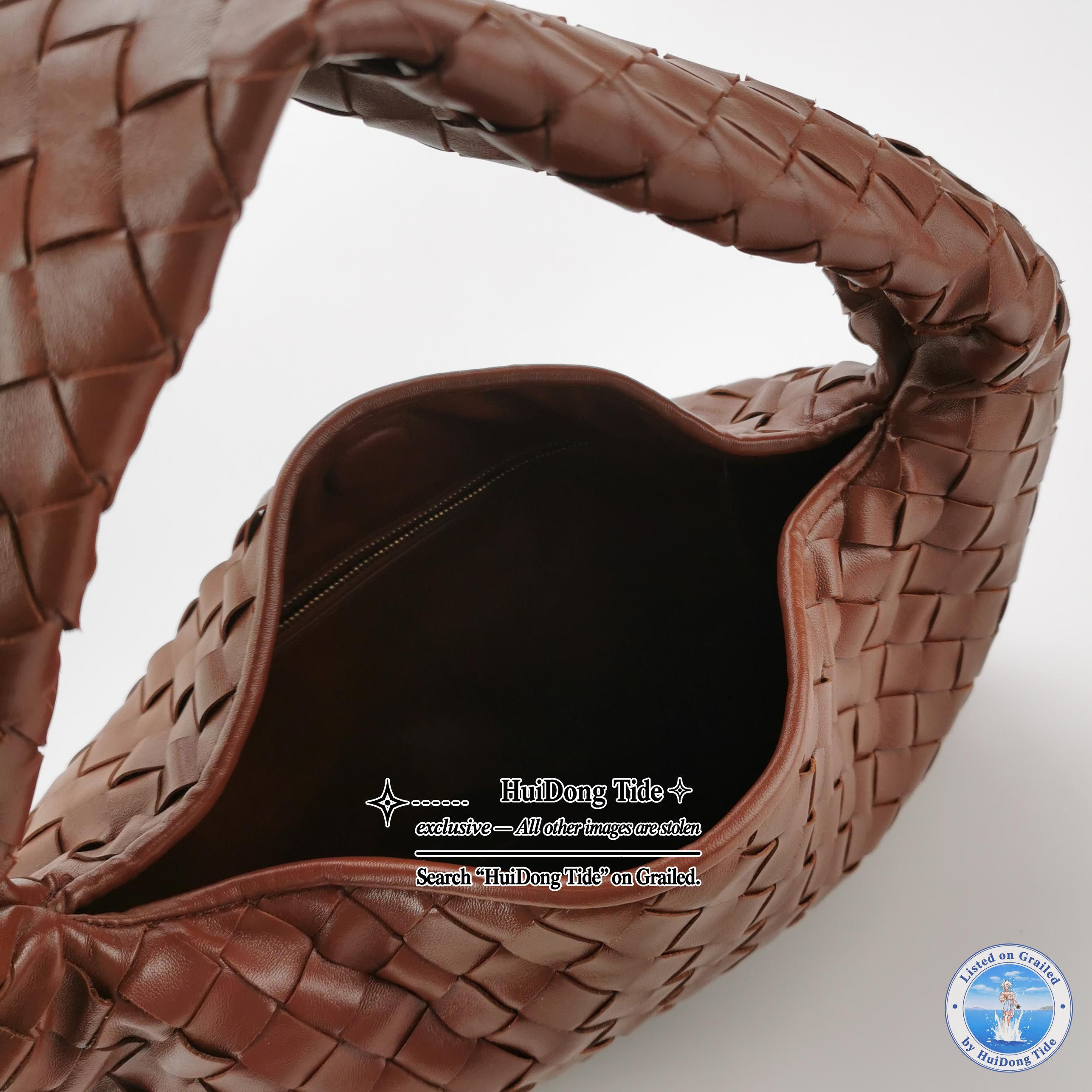 Bottega Veneta Bottega Veneta Intrecciato Leather Hop Bag Size ONE SIZE - 7 Thumbnail