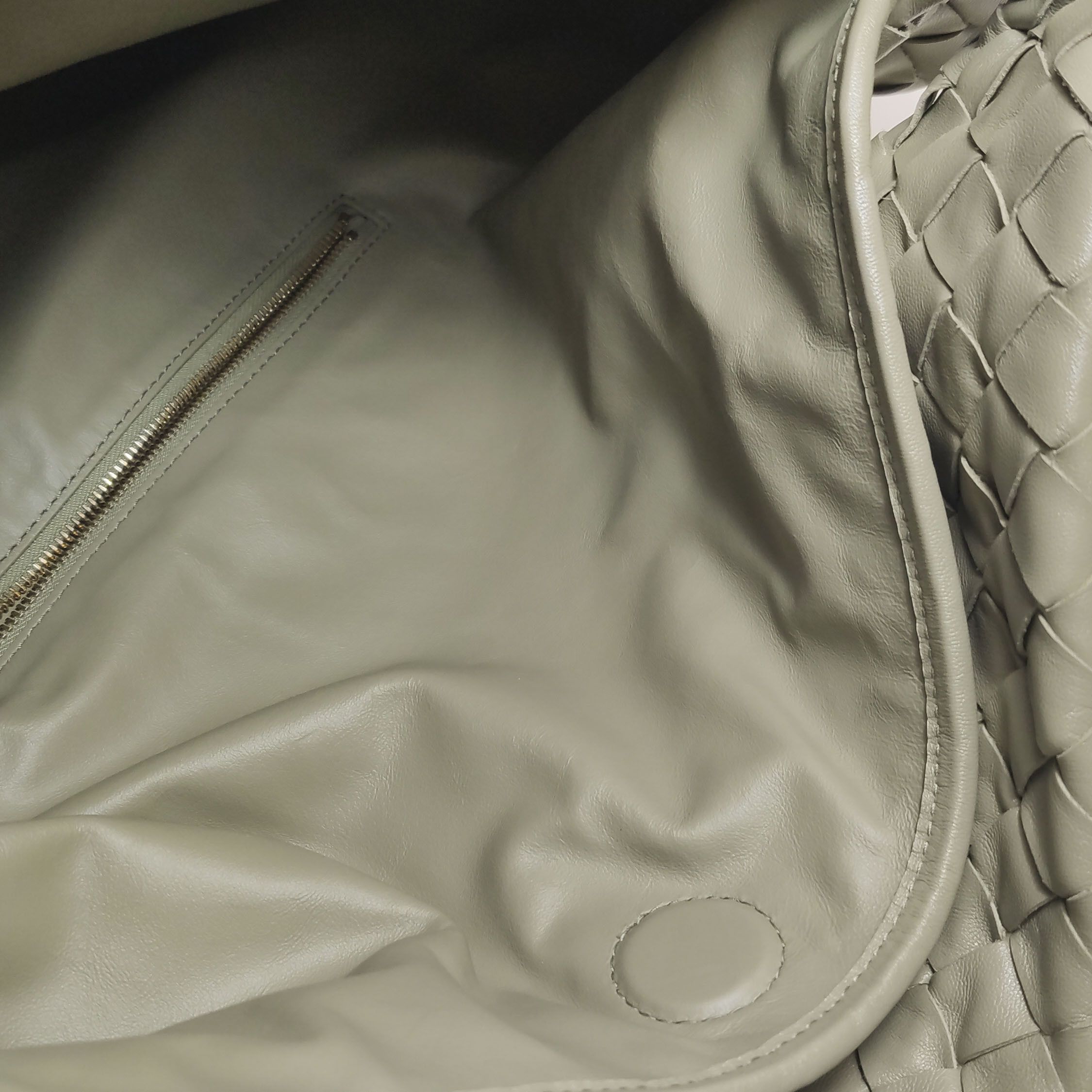 Bottega Veneta Bottega Veneta Hop Intrecciato Leather Large Hobo Bag Size ONE SIZE - 14 Thumbnail