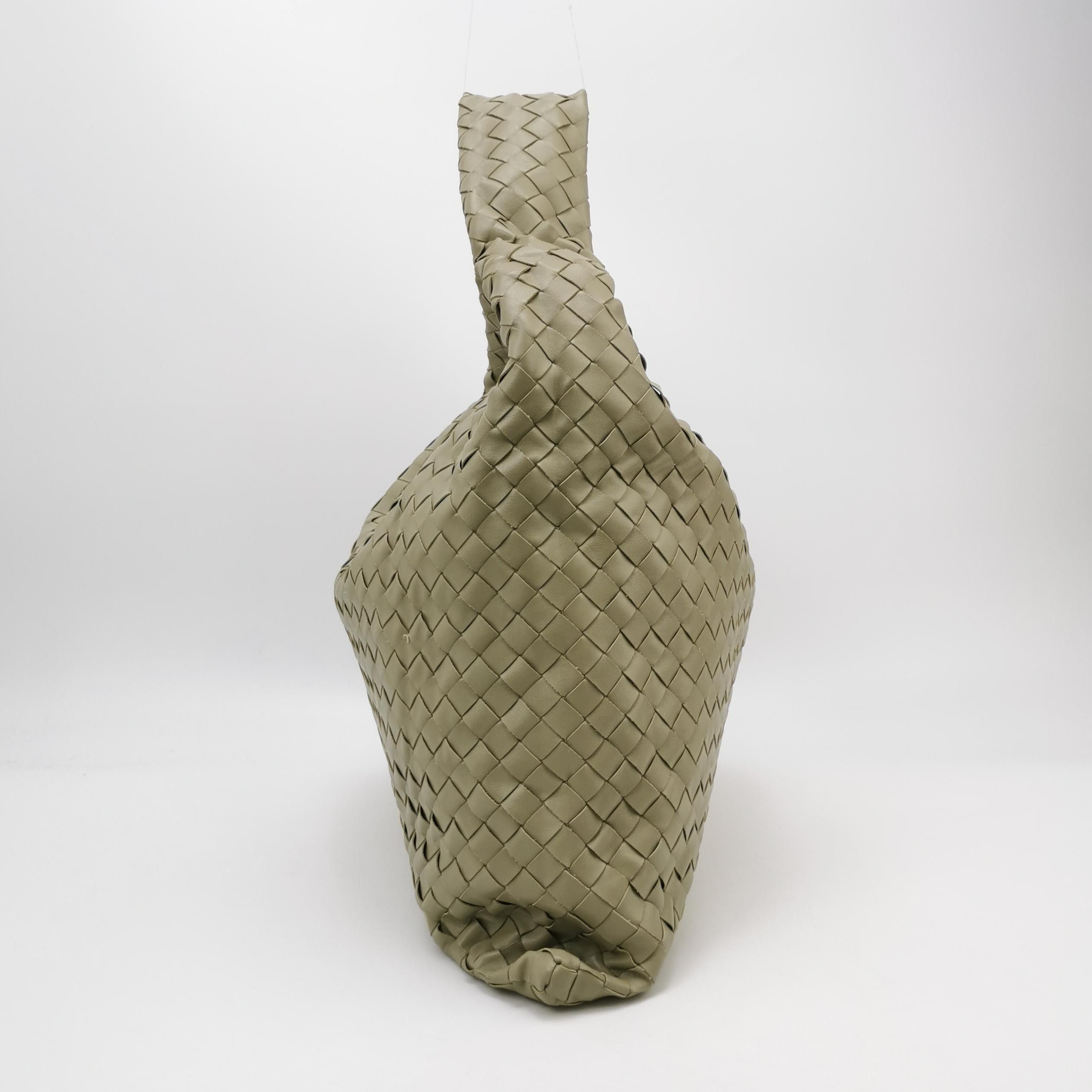 Bottega Veneta Bottega Veneta Hop Intrecciato Leather Large Hobo Bag Size ONE SIZE - 4 Thumbnail