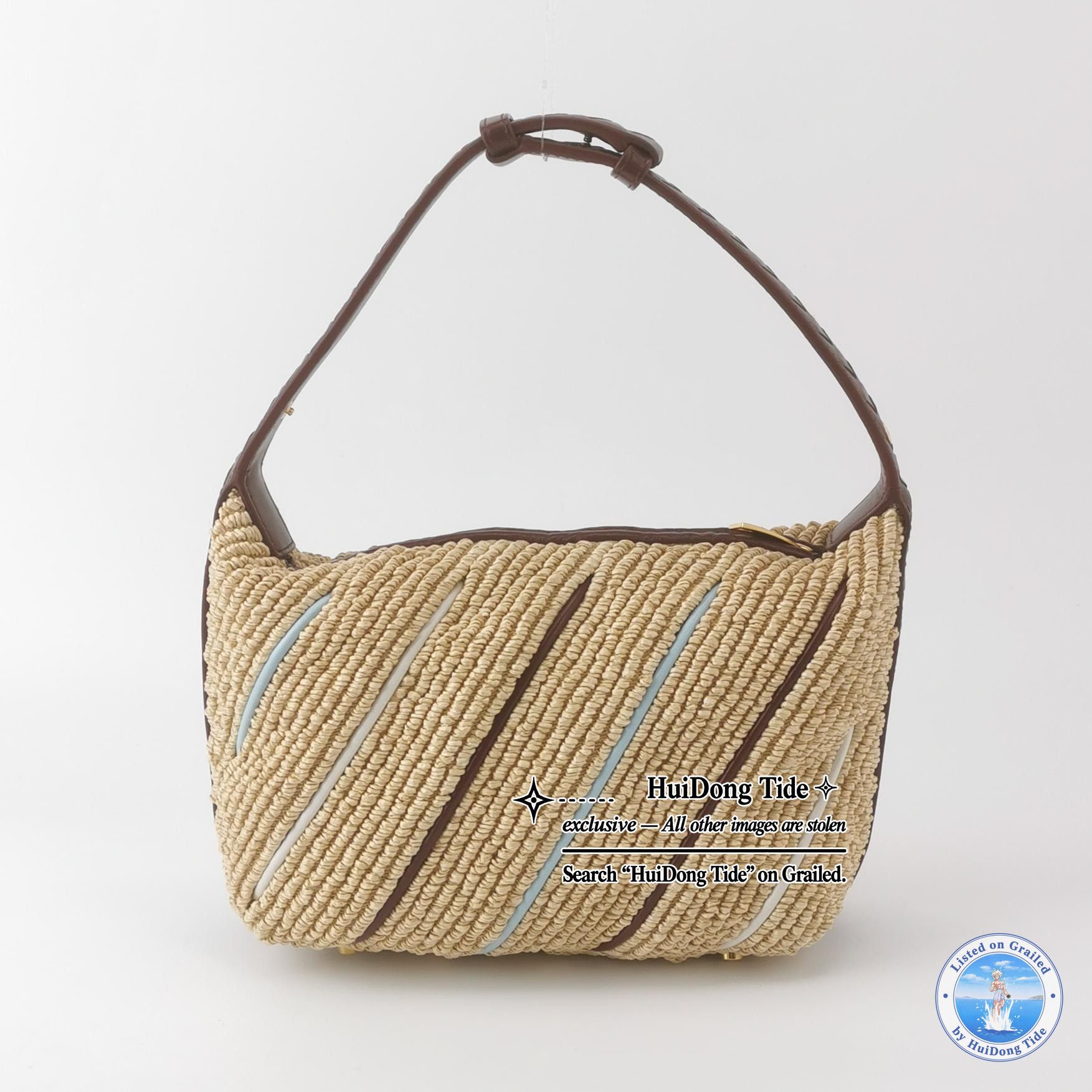 Bottega Veneta Bottega Veneta Wallace Woven Leather Handle Bag Size ONE SIZE - 5 Thumbnail