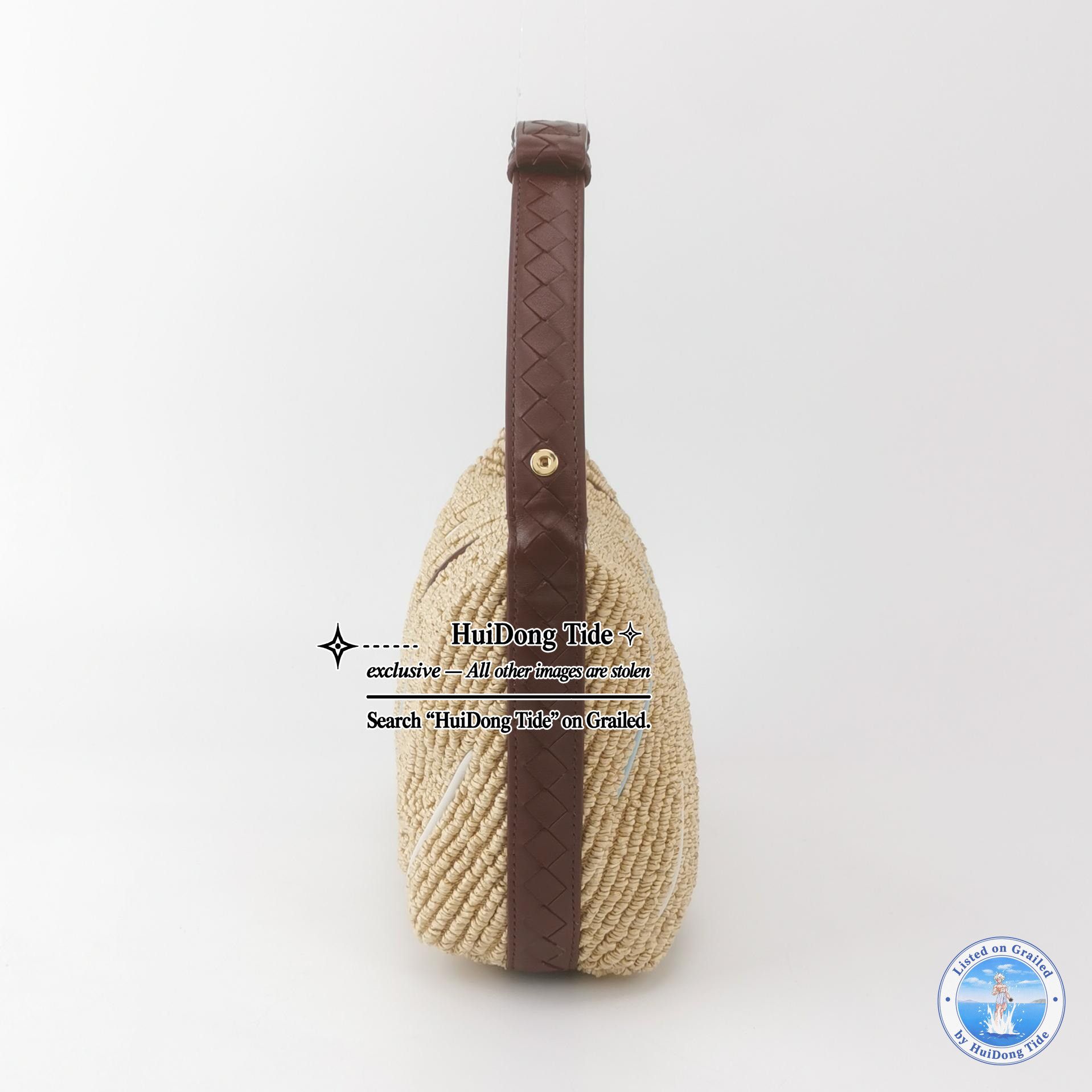 Bottega Veneta Bottega Veneta Wallace Woven Leather Handle Bag Size ONE SIZE - 4 Thumbnail