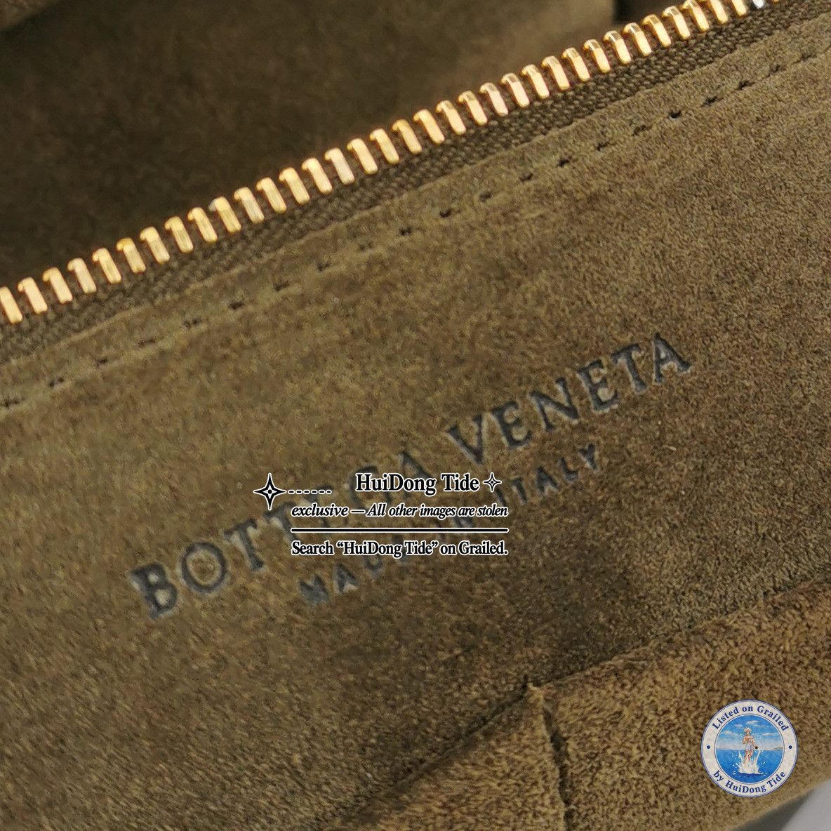 Bottega Veneta Bottega Veneta Arco Intrecciato Suede Leather Tote Bag Size ONE SIZE - 8 Thumbnail