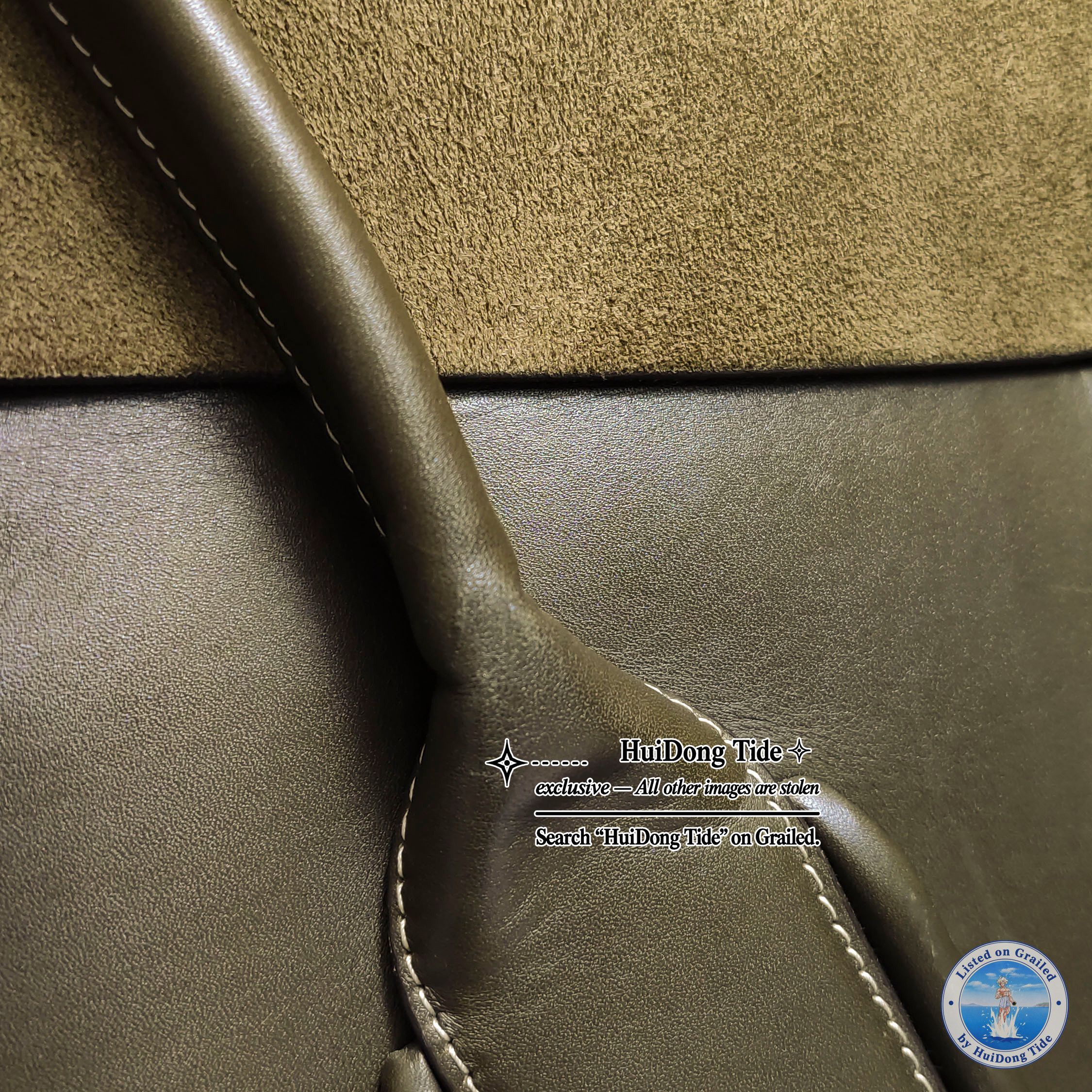 Bottega Veneta Bottega Veneta Arco Intrecciato Suede Leather Tote Bag Size ONE SIZE - 12 Thumbnail