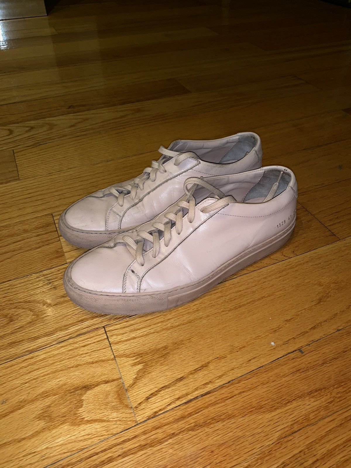 image of Common Projects Achilles Low Blush Shoes, Men's (Size 8)