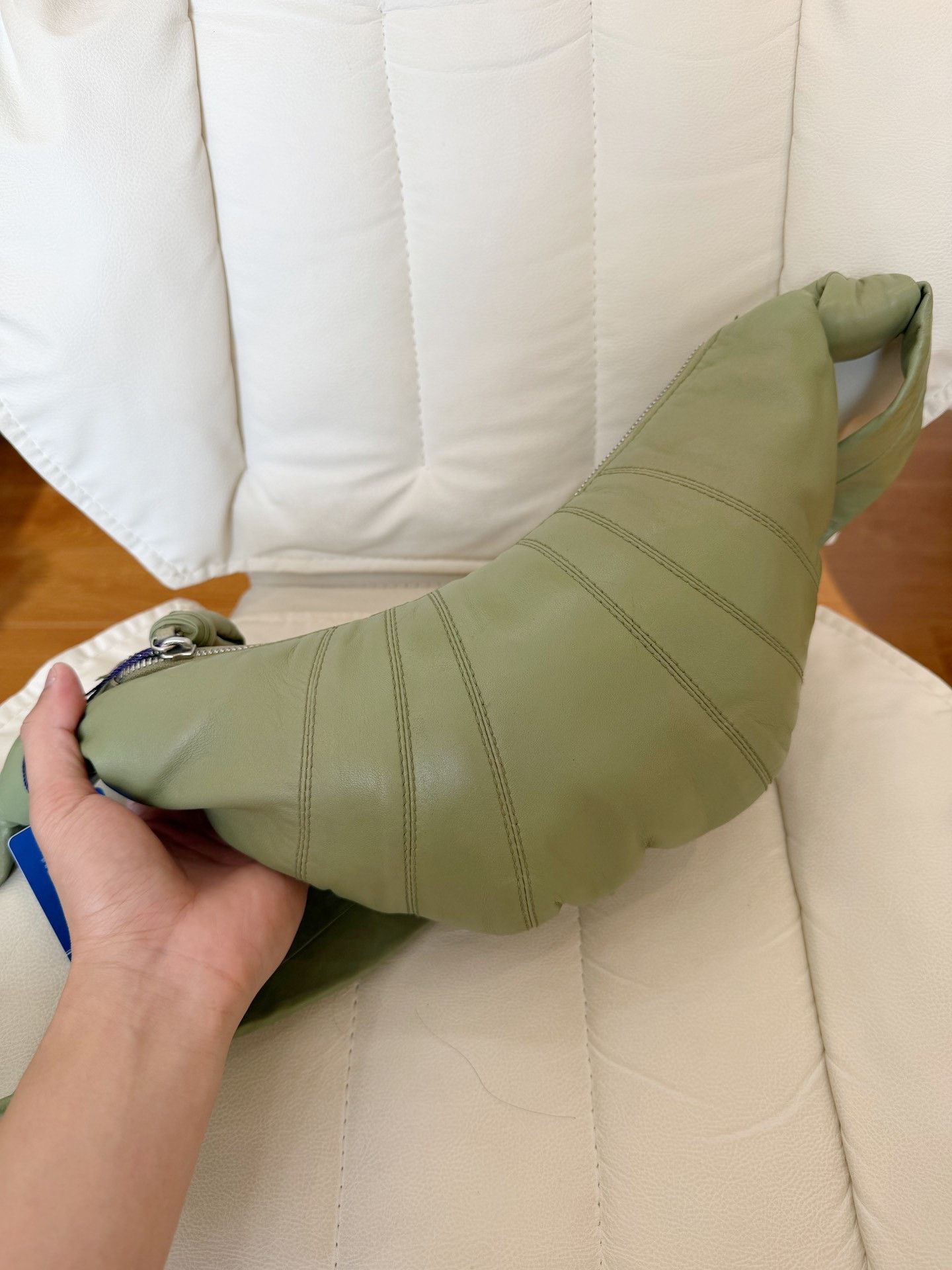 Lemaire Small Lemaire Sage Green Croissant Bag Size ONE SIZE - 3 Thumbnail