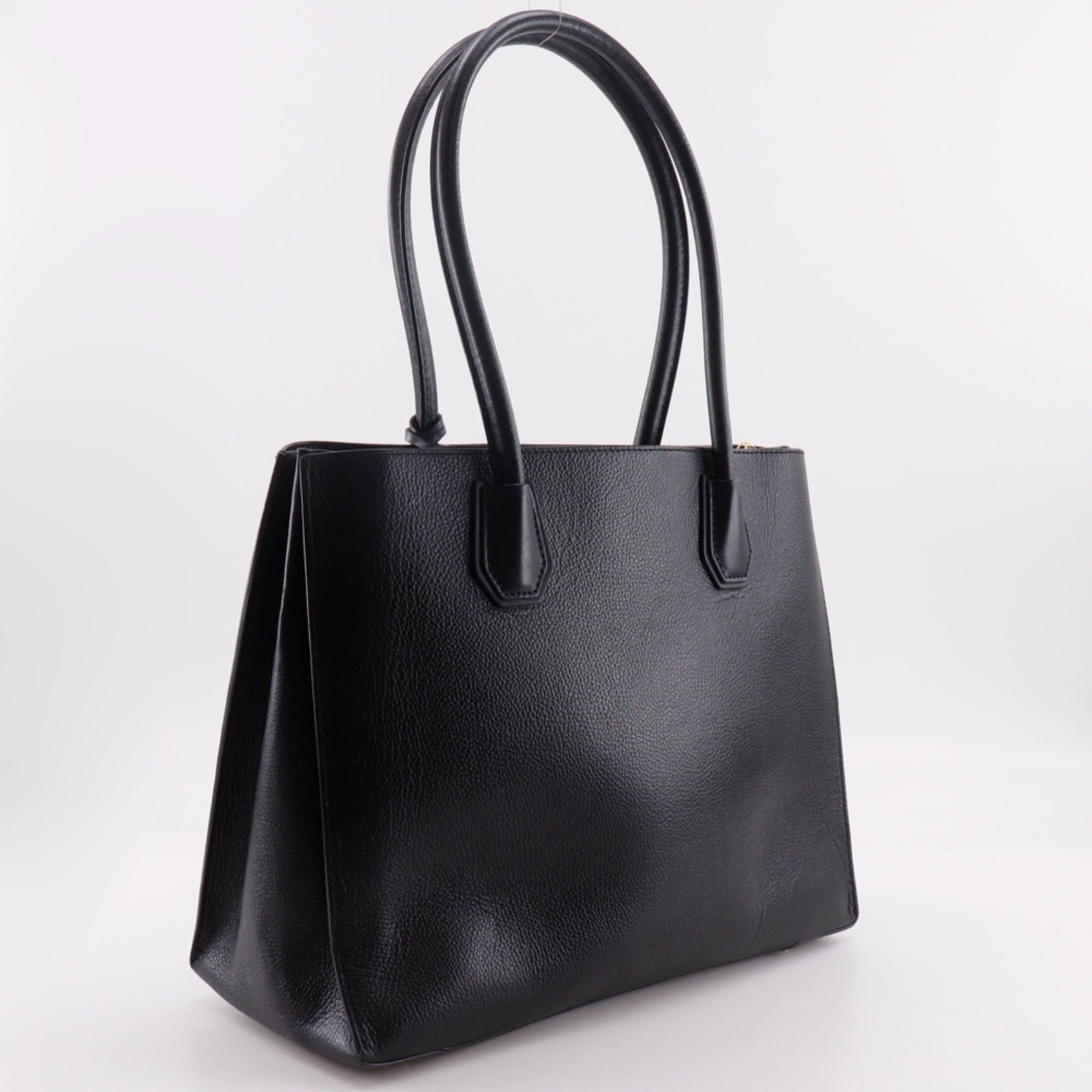 Michael Kors Michael Kors Mercer Extra Large Pocket Tote, Leather, Black, A4 Size, Women's Size ONE SIZE - 3 Thumbnail