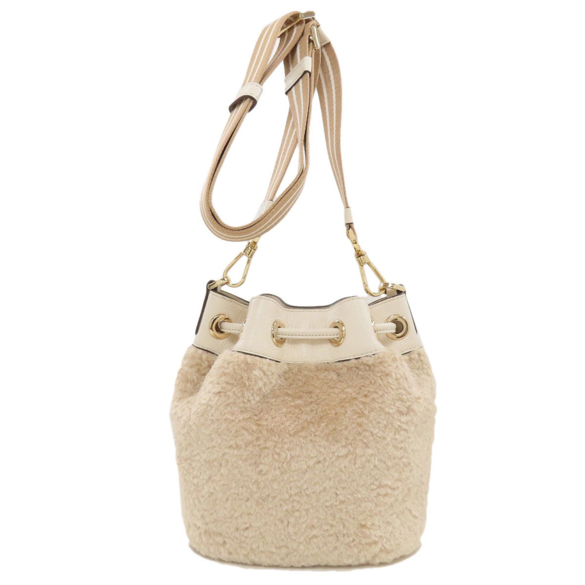 Kate Spade Kate Spade Rosie Mini Bucket Shoulder Bag with Faux Fur for Women Size ONE SIZE - 2 Thumbnail