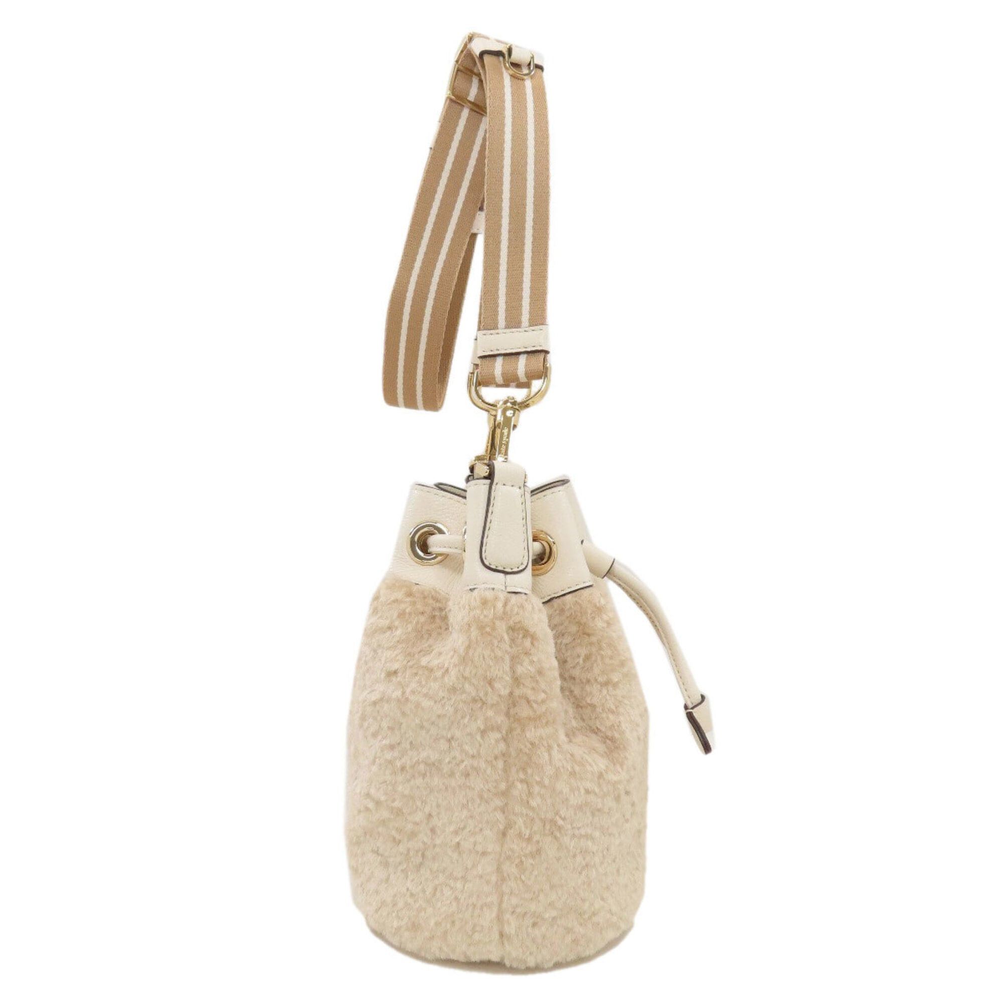 Kate Spade Kate Spade Rosie Mini Bucket Shoulder Bag with Faux Fur for Women Size ONE SIZE - 3 Thumbnail