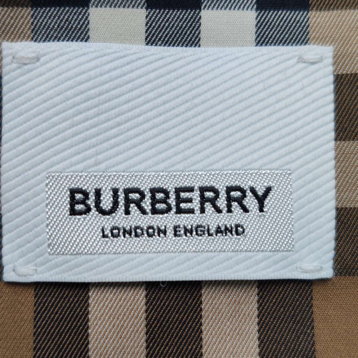 Burberry Burberry Check Cotton Belted Midi Dress Size US 8 Size M / US 6-8 / IT 42-44 - 5 Thumbnail