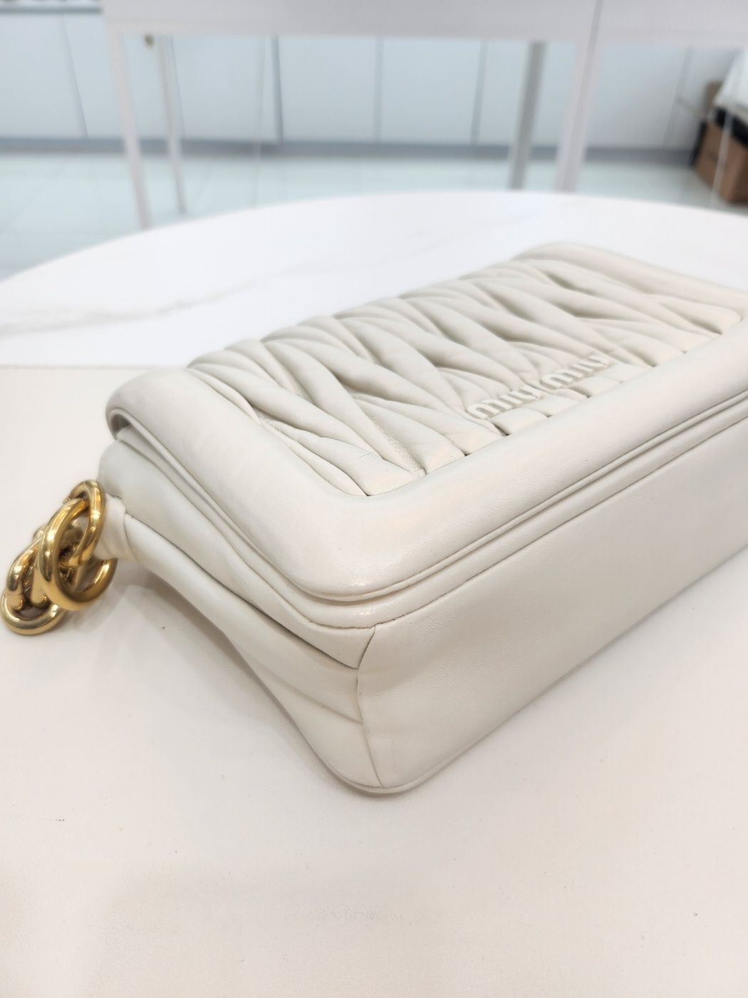 Miu Miu Nappa Leather Shoulder Bag Size ONE SIZE - 17 Thumbnail