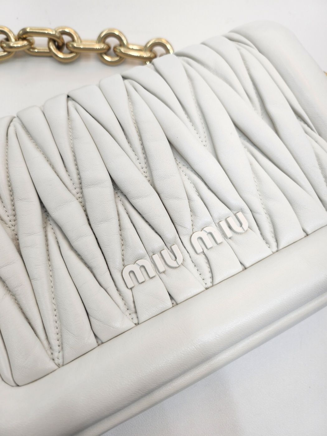 Miu Miu Nappa Leather Shoulder Bag Size ONE SIZE - 18 Thumbnail