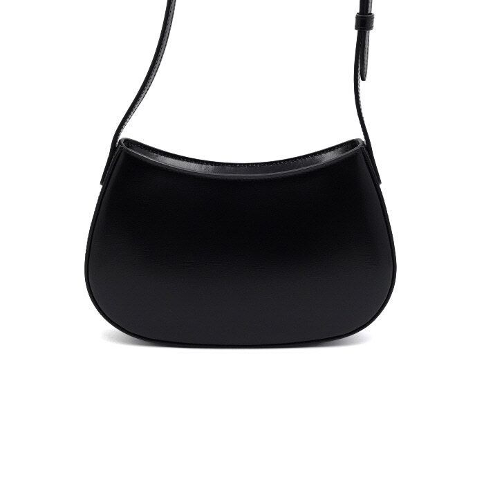 Celine Black Shiny Calfskin Gold-tone Triope Medium Tilly Shoulder Size ONE SIZE - 4 Thumbnail