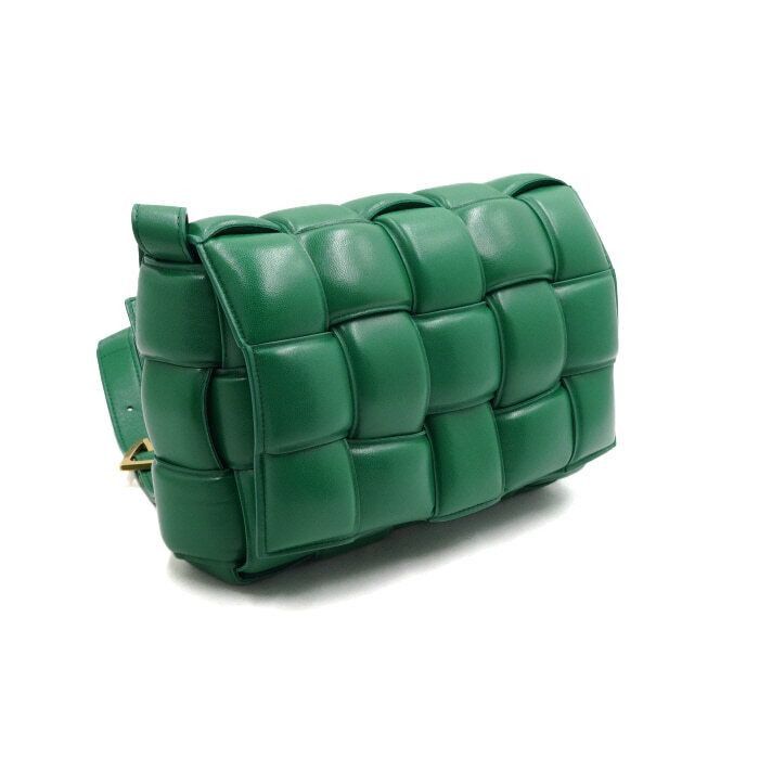 Bottega Veneta Green Intrecciato Padded Cassette Crossbody Bag Size ONE SIZE - 3 Thumbnail
