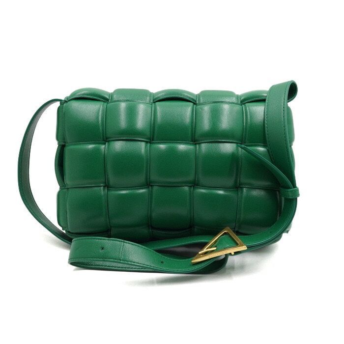 Bottega Veneta Green Intrecciato Padded Cassette Crossbody Bag Size ONE SIZE - 4 Thumbnail