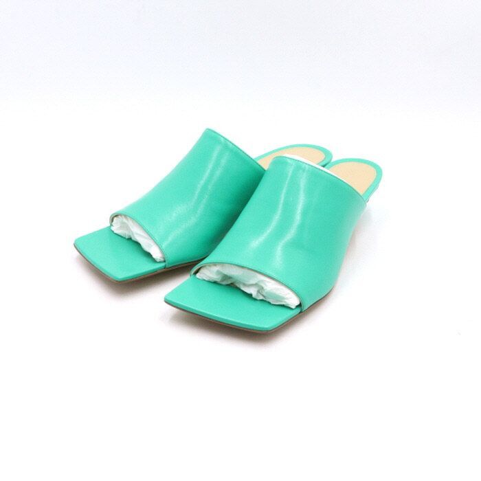 Bottega Veneta Lambskin Stretch Women's Mule Sandals Size US 7 / IT 37 - 3 Thumbnail