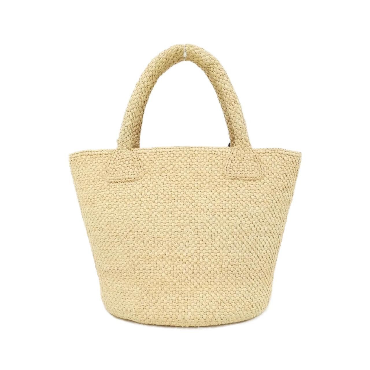 Celine Celine Celine Supple Classic Panier Raffia Calf Bag Plant-based Tote Bag 114352FF7 DUTY FREE for USA Size ONE SIZE - 2 Thumbnail