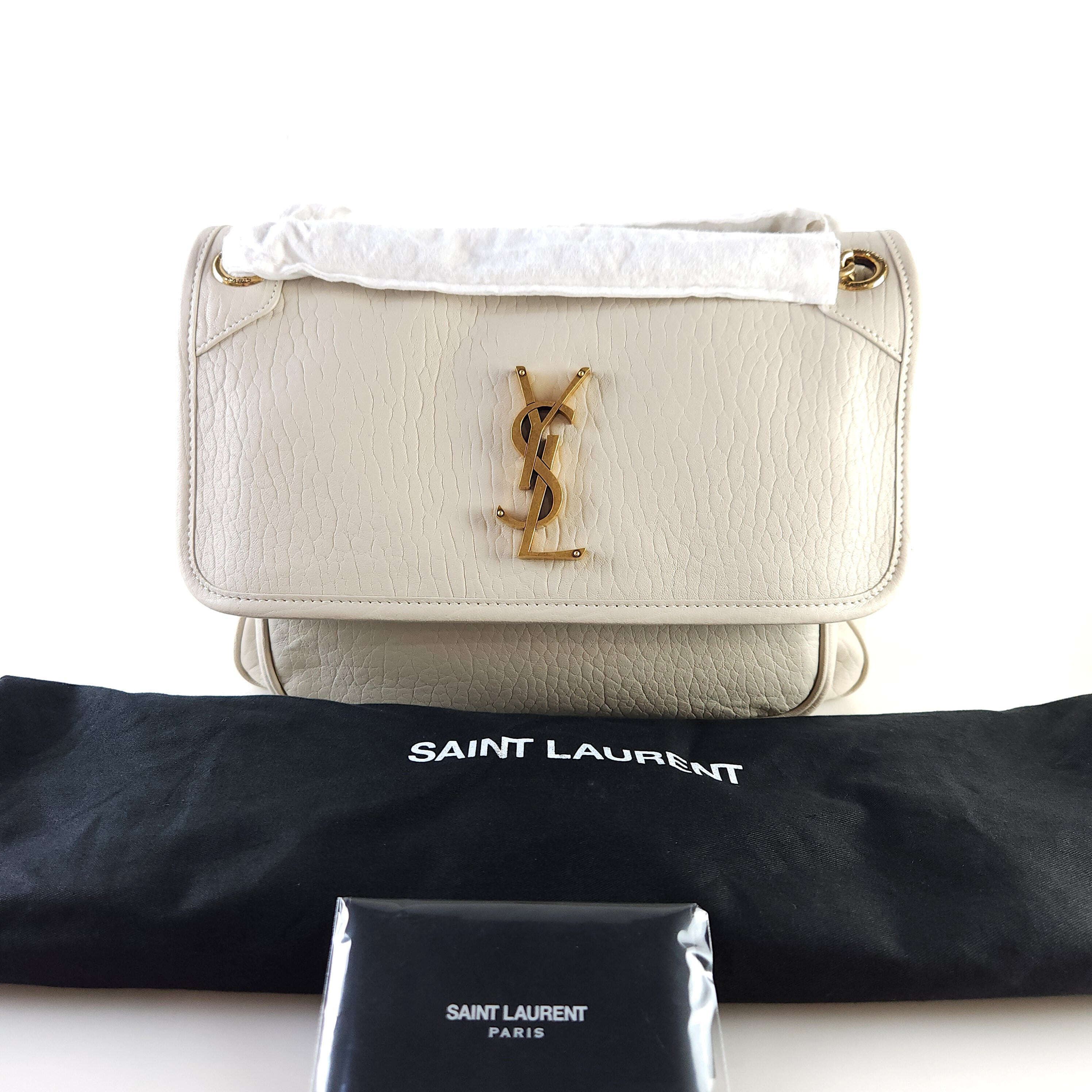 Yves Saint Laurent Grain Lambskin Niki Shoulder Bag Crossbody Size ONE SIZE - 7 Thumbnail