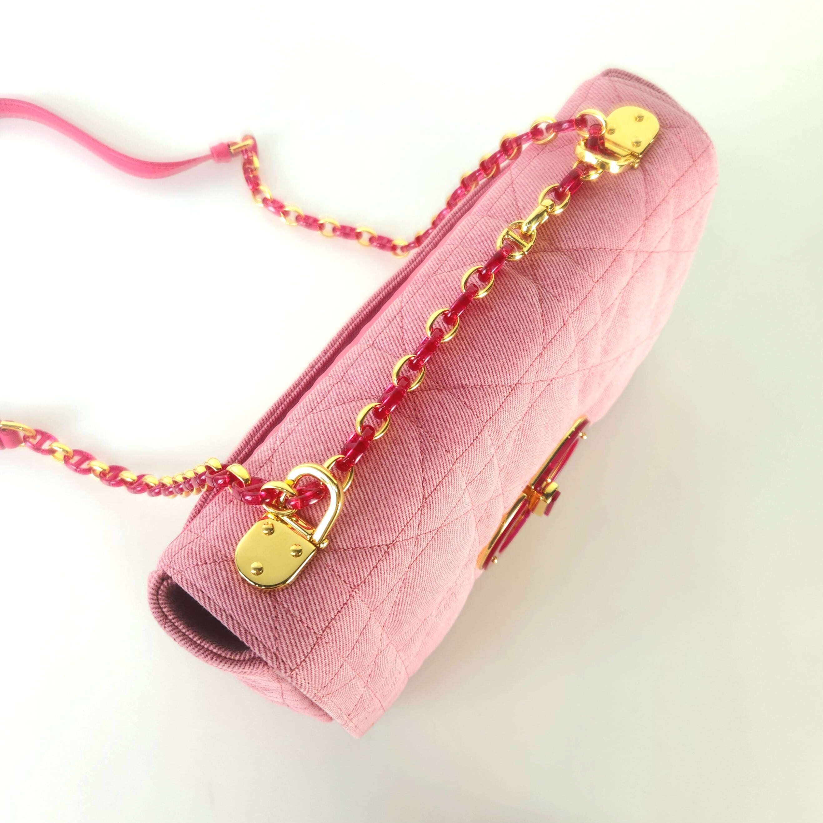 Dior Fabric Caro Shoulder Bag Crossbody Size ONE SIZE - 2 Thumbnail