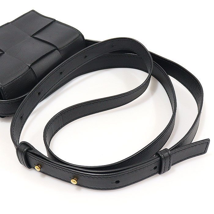 Bottega Veneta Black Intrecciato Weaving Candy Cassette Mini Crossbody Bag Size ONE SIZE - 6 Thumbnail