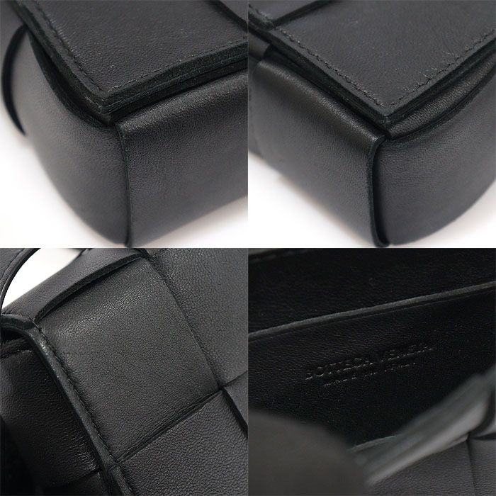 Bottega Veneta Black Intrecciato Weaving Candy Cassette Mini Crossbody Bag Size ONE SIZE - 7 Thumbnail