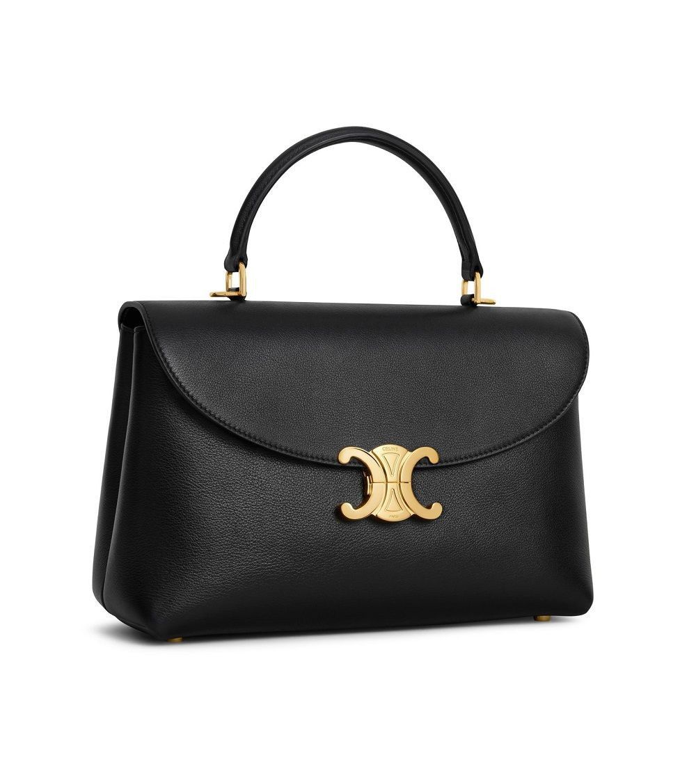 Celine Medium Nino Bag Supple Calfskin Black Size ONE SIZE - 2 Thumbnail