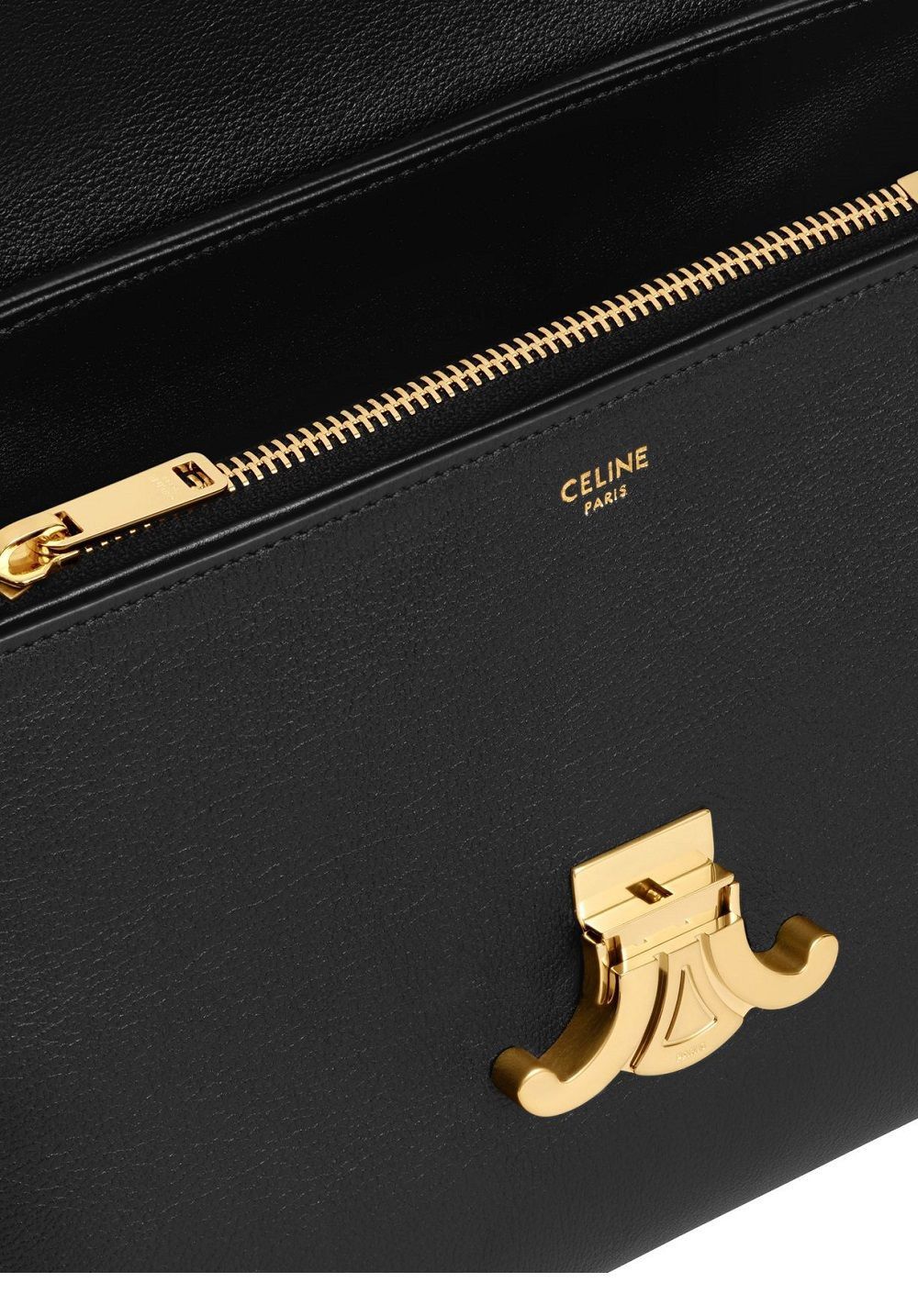 Celine Medium Nino Bag Supple Calfskin Black Size ONE SIZE - 4 Thumbnail