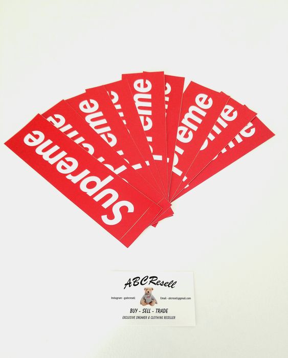 Supreme Supreme Bogo Sticker (SET OF 10) Grailed
