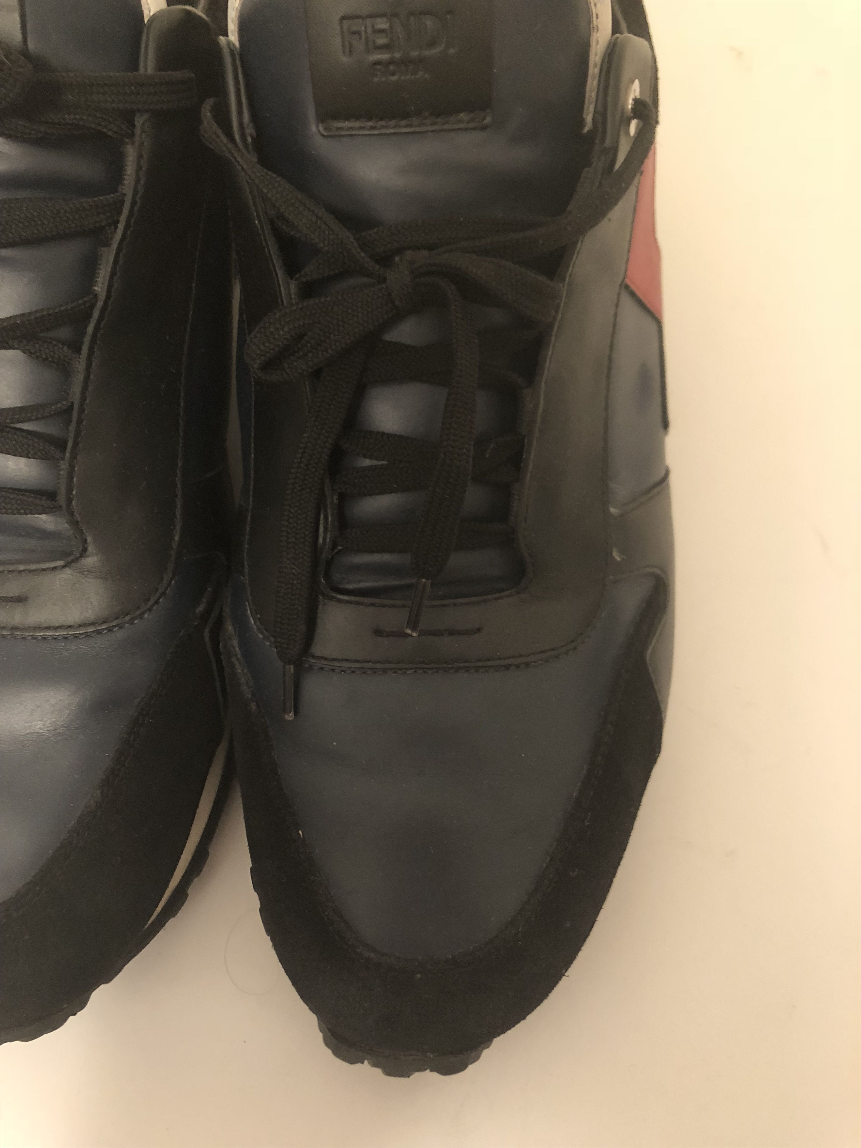 Fendi Fendi Lighting Bolt Sneaker Size US 12 / EU 45 - 12 Thumbnail