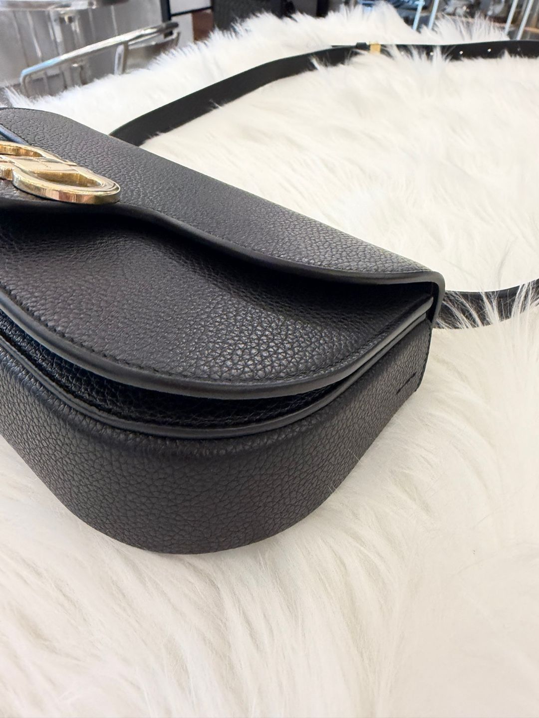 Salvatore Ferragamo Double Gancini Crossbody Bag Black Size ONE SIZE - 7 Thumbnail