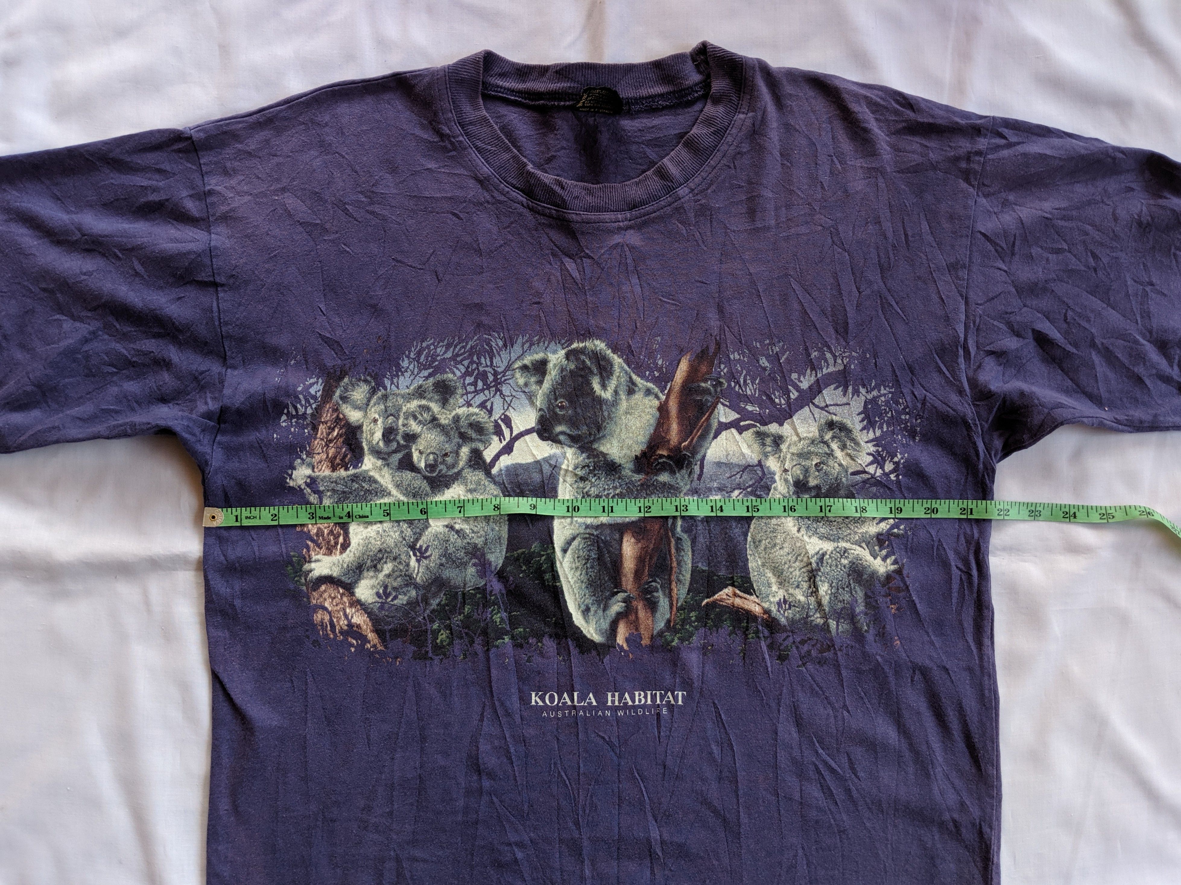 Habitat × Vintage Vintage 90s animal tee Koala Habitat big print Size US L / EU 52-54 / 3 - 4 Thumbnail