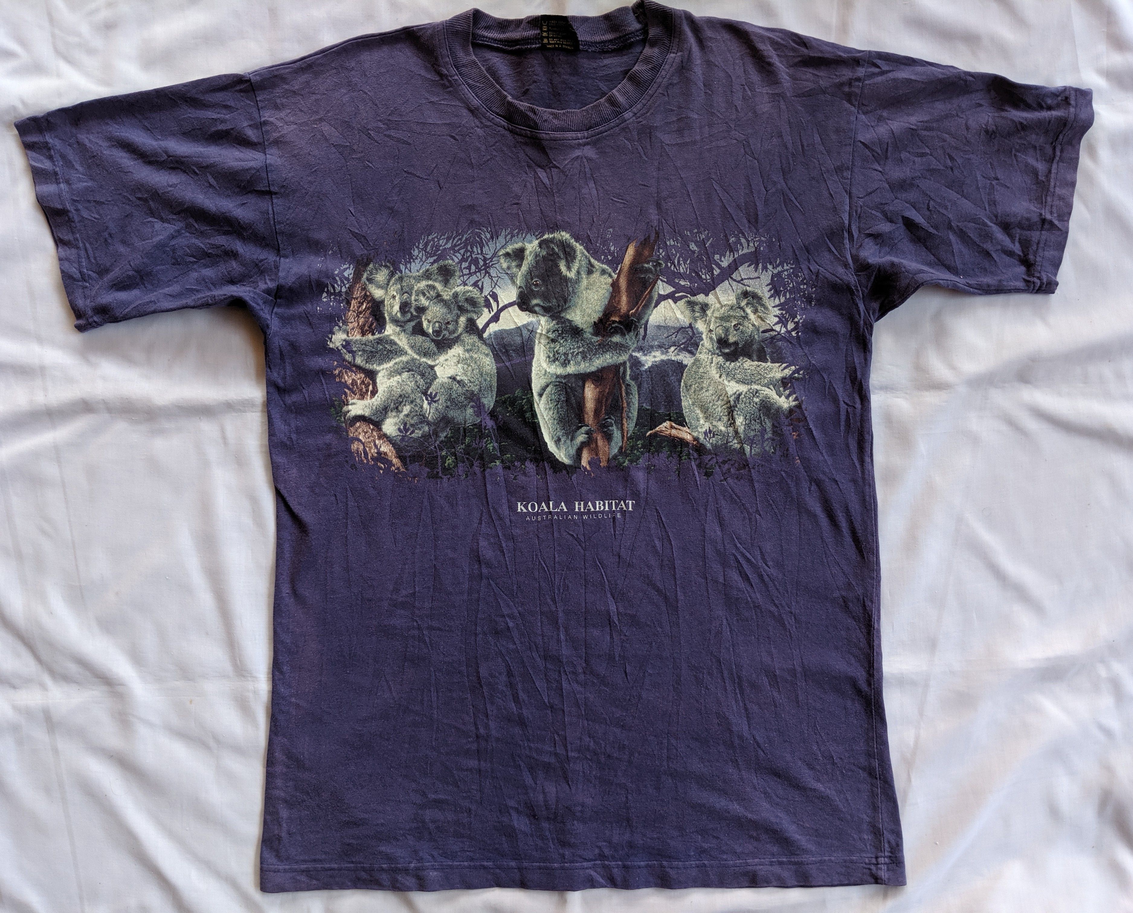 Habitat × Vintage Vintage 90s animal tee Koala Habitat big print Size US L / EU 52-54 / 3 - 2 Thumbnail