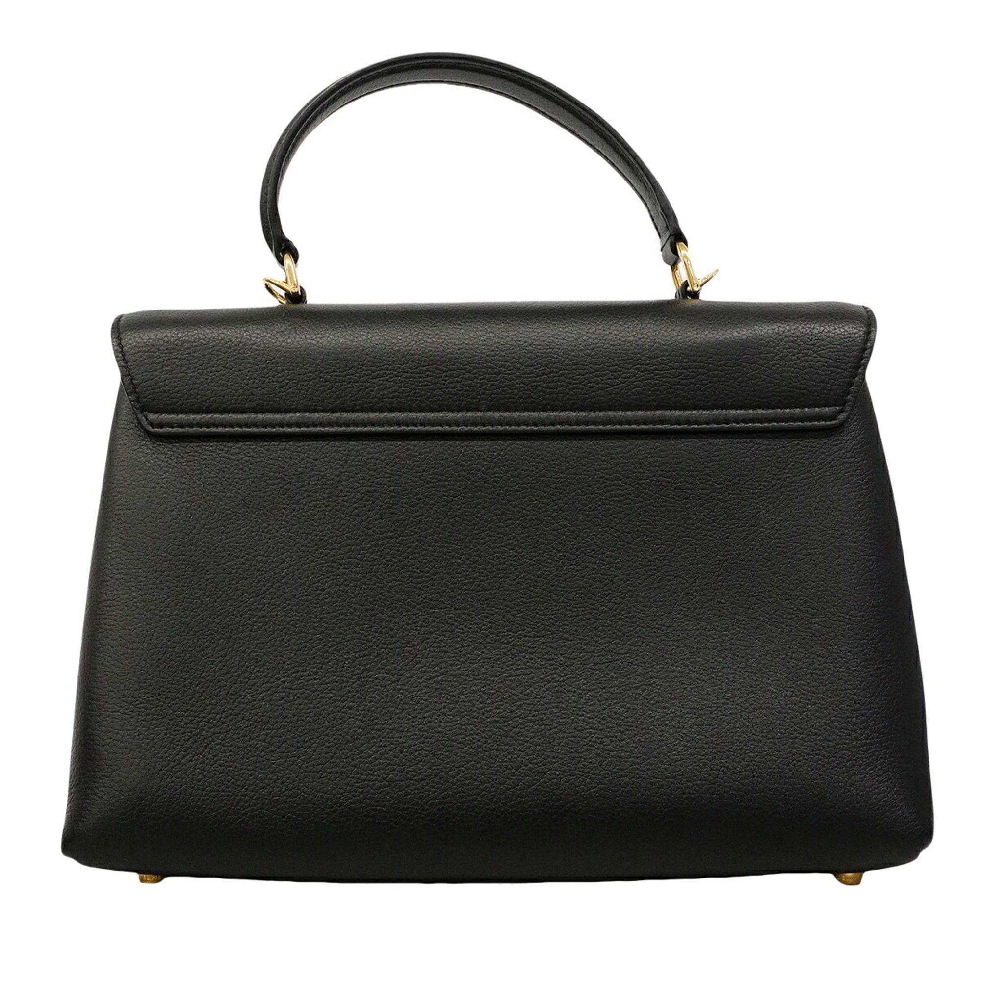 Celine Celine Triomphe Nino handbag, leather, black, 2-way bag for women, P3177895 Size ONE SIZE - 11 Thumbnail