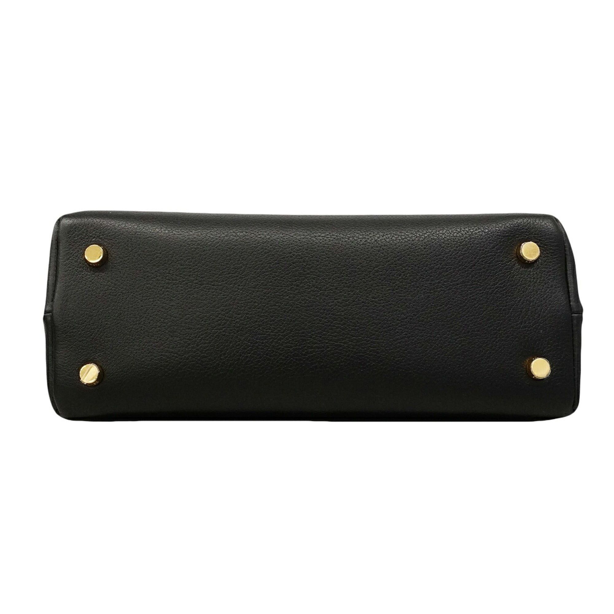 Celine Celine Triomphe Nino handbag, leather, black, 2-way bag for women, P3177895 Size ONE SIZE - 3 Thumbnail