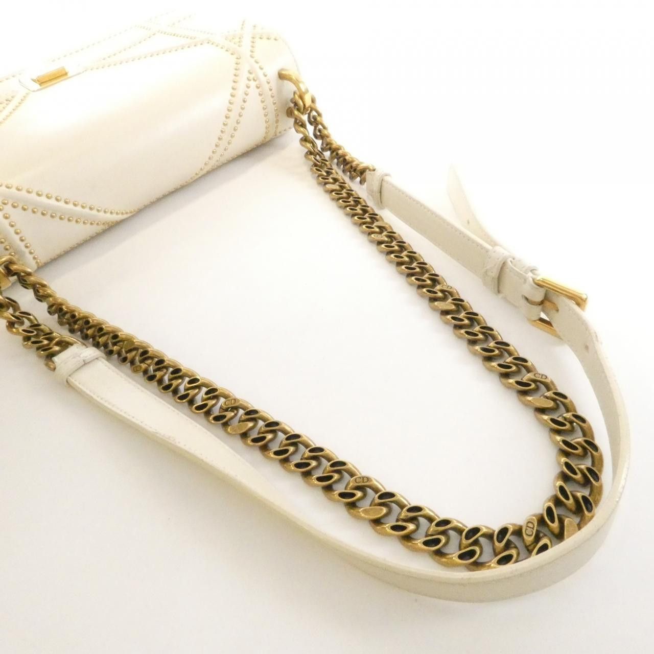 Dior Dior Christian Dior Diorama Leather Shoulder Bag Leather Shoulder Bag M0422CNOE DUTY FREE for USA Size ONE SIZE - 6 Thumbnail