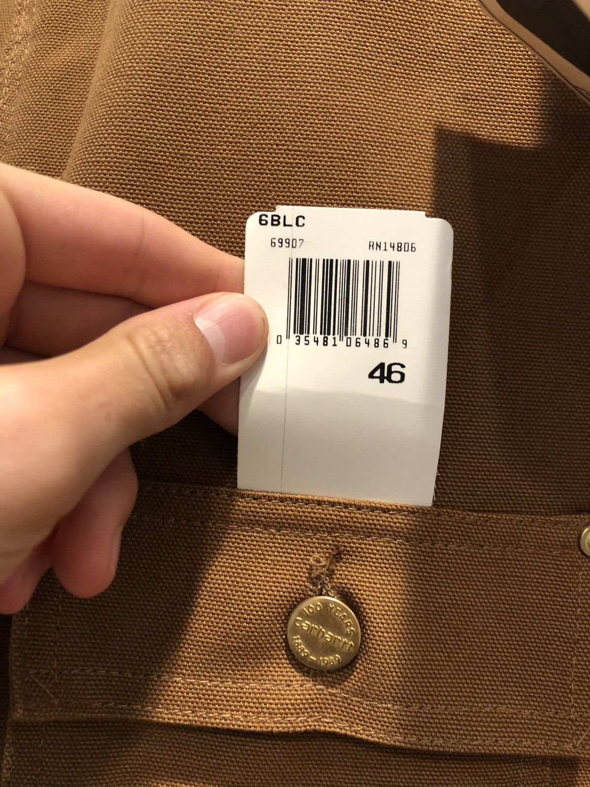 Carhartt Vintage 1989 DSWT Carharrt Coat Size US XL / EU 56 / 4 - 6 Thumbnail