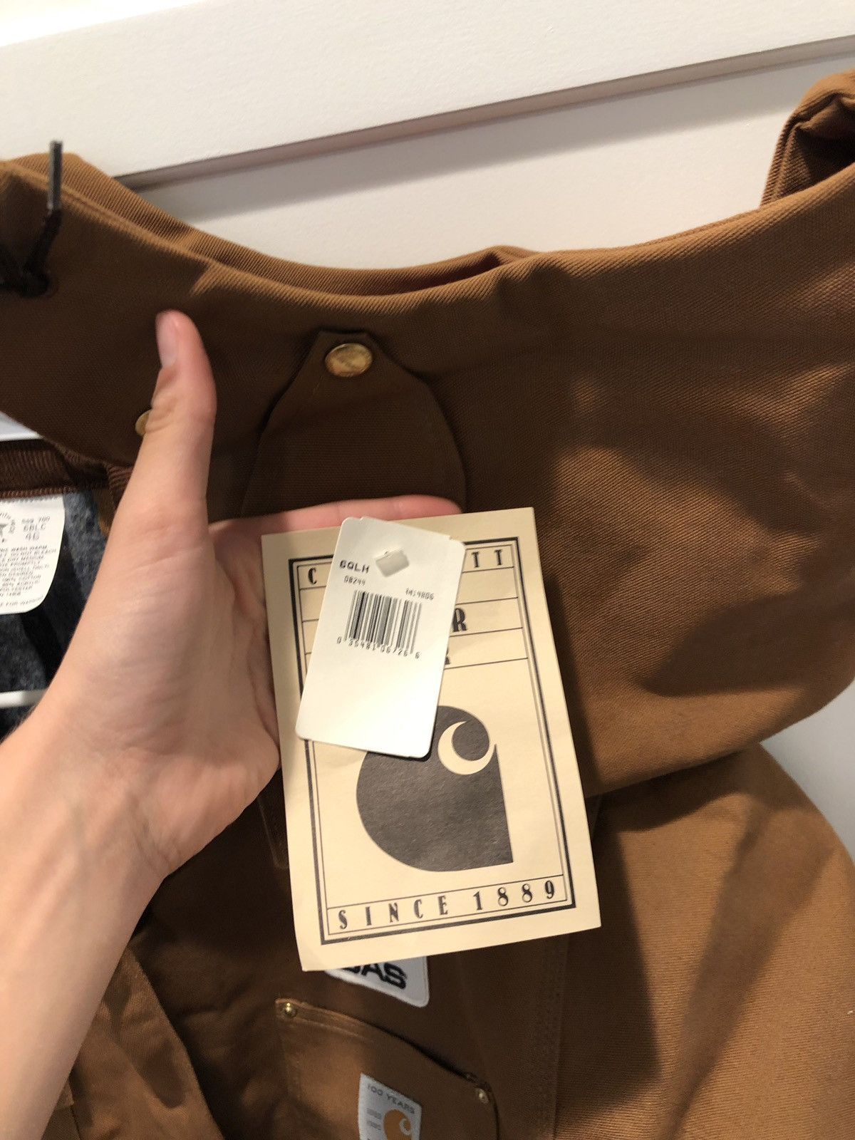 Carhartt Vintage 1989 DSWT Carharrt Coat Size US XL / EU 56 / 4 - 10 Thumbnail