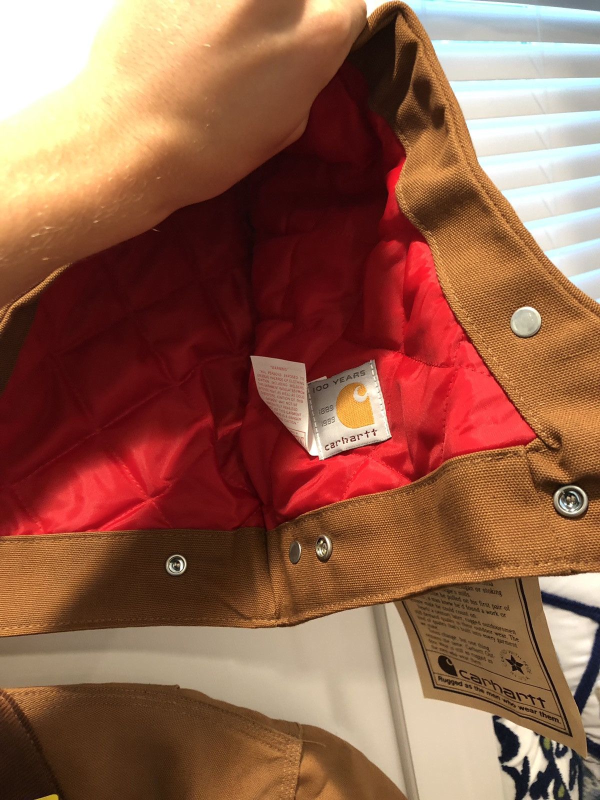 Carhartt Vintage 1989 DSWT Carharrt Coat Size US XL / EU 56 / 4 - 9 Thumbnail