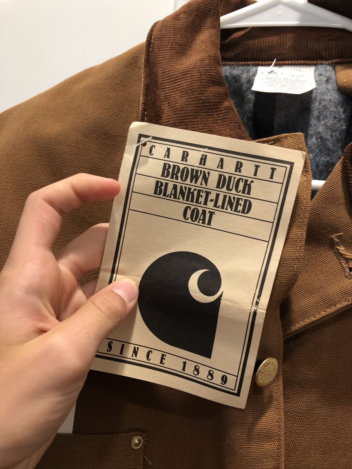 Carhartt Vintage 1989 DSWT Carharrt Coat Size US XL / EU 56 / 4 - 5 Thumbnail