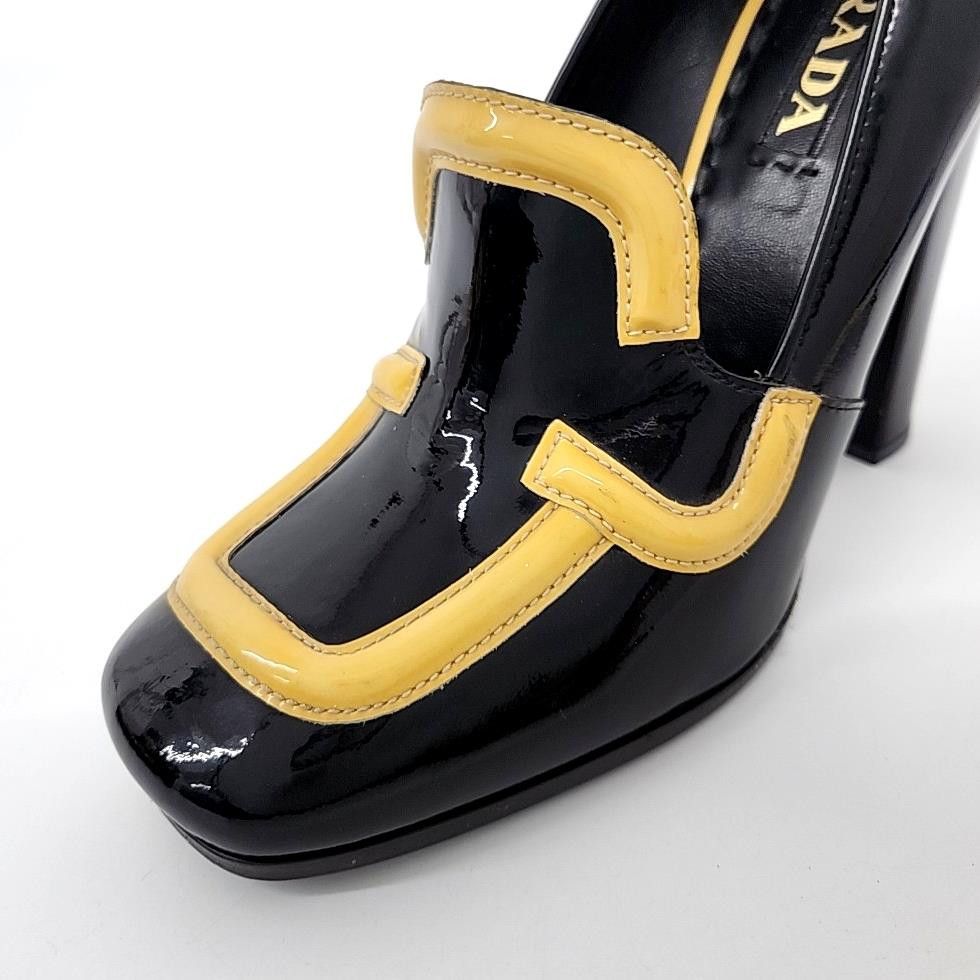 Prada Prada Patent Loafers Size US 7 / IT 37 - 5 Thumbnail
