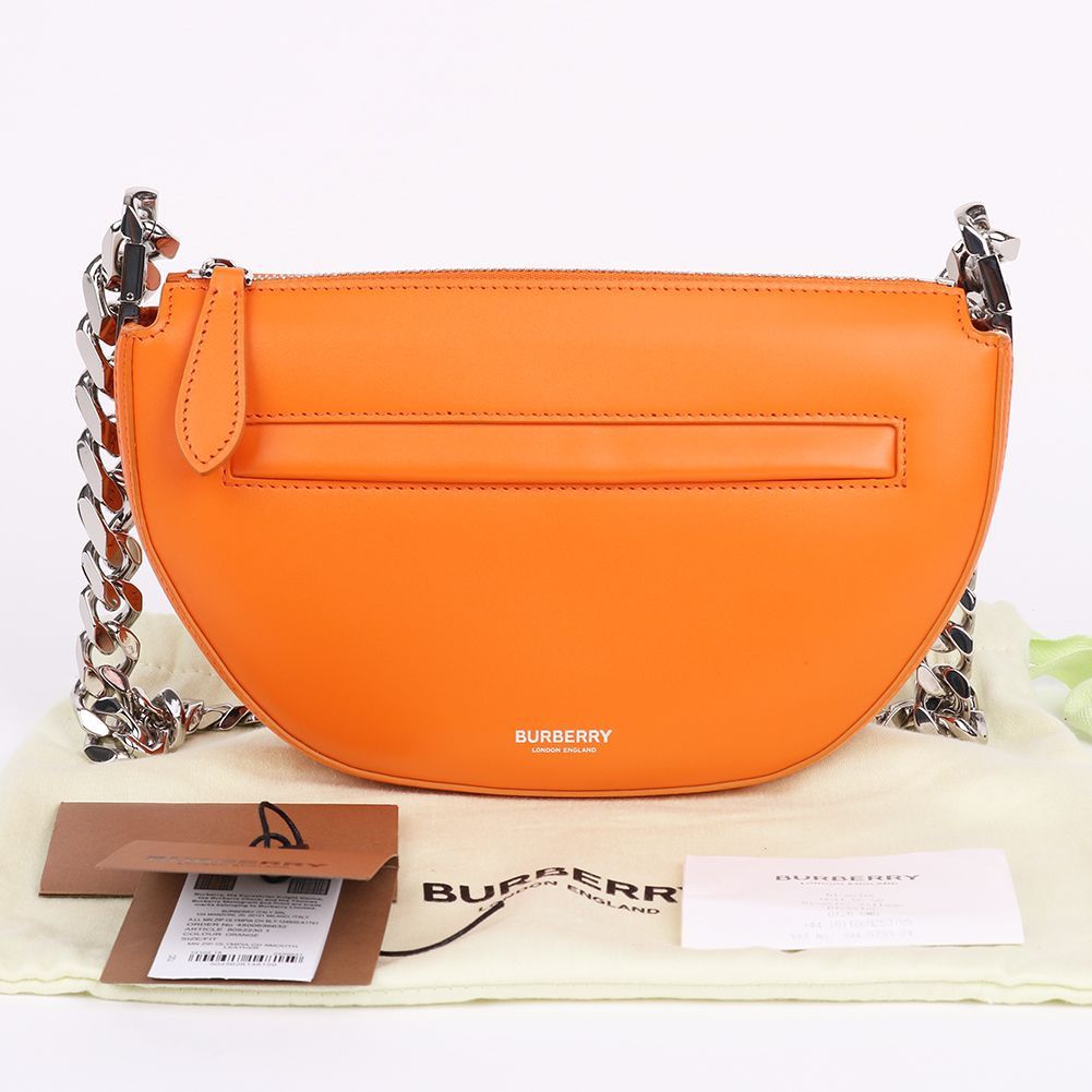 Burberry Olympia Orange Mini Chain Bag Size ONE SIZE - 12 Thumbnail