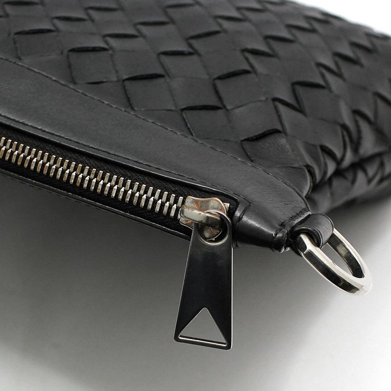 Bottega Veneta Intrecciato Mesh Small Clutch Black Size ONE SIZE - 6 Thumbnail