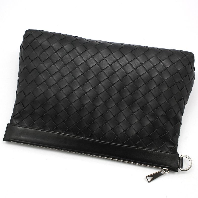 Bottega Veneta Intrecciato Mesh Small Clutch Black Size ONE SIZE - 3 Thumbnail