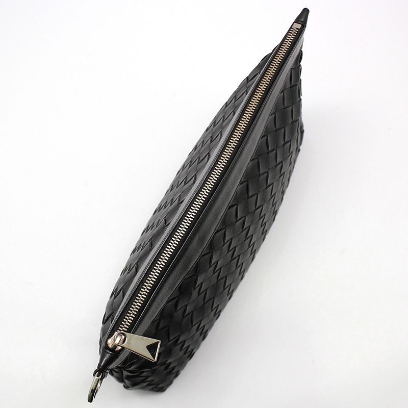 Bottega Veneta Intrecciato Mesh Small Clutch Black Size ONE SIZE - 5 Thumbnail