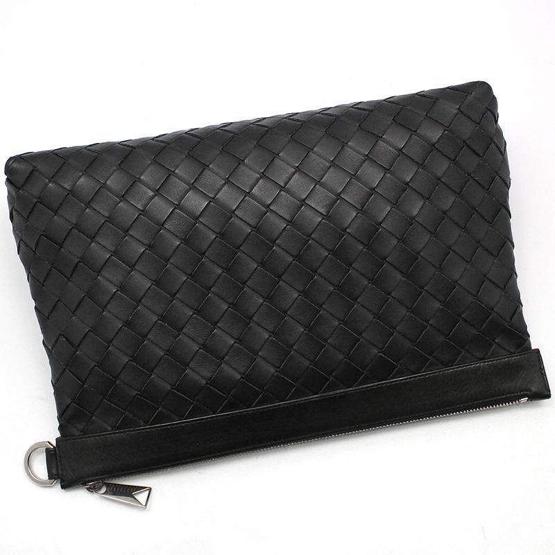 Bottega Veneta Intrecciato Mesh Small Clutch Black Size ONE SIZE - 2 Thumbnail