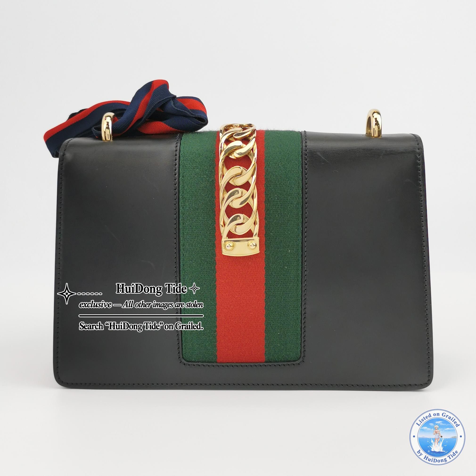 Gucci Gucci Sylvie Leather Ribbon Shoulder Bag Size ONE SIZE - 5 Thumbnail