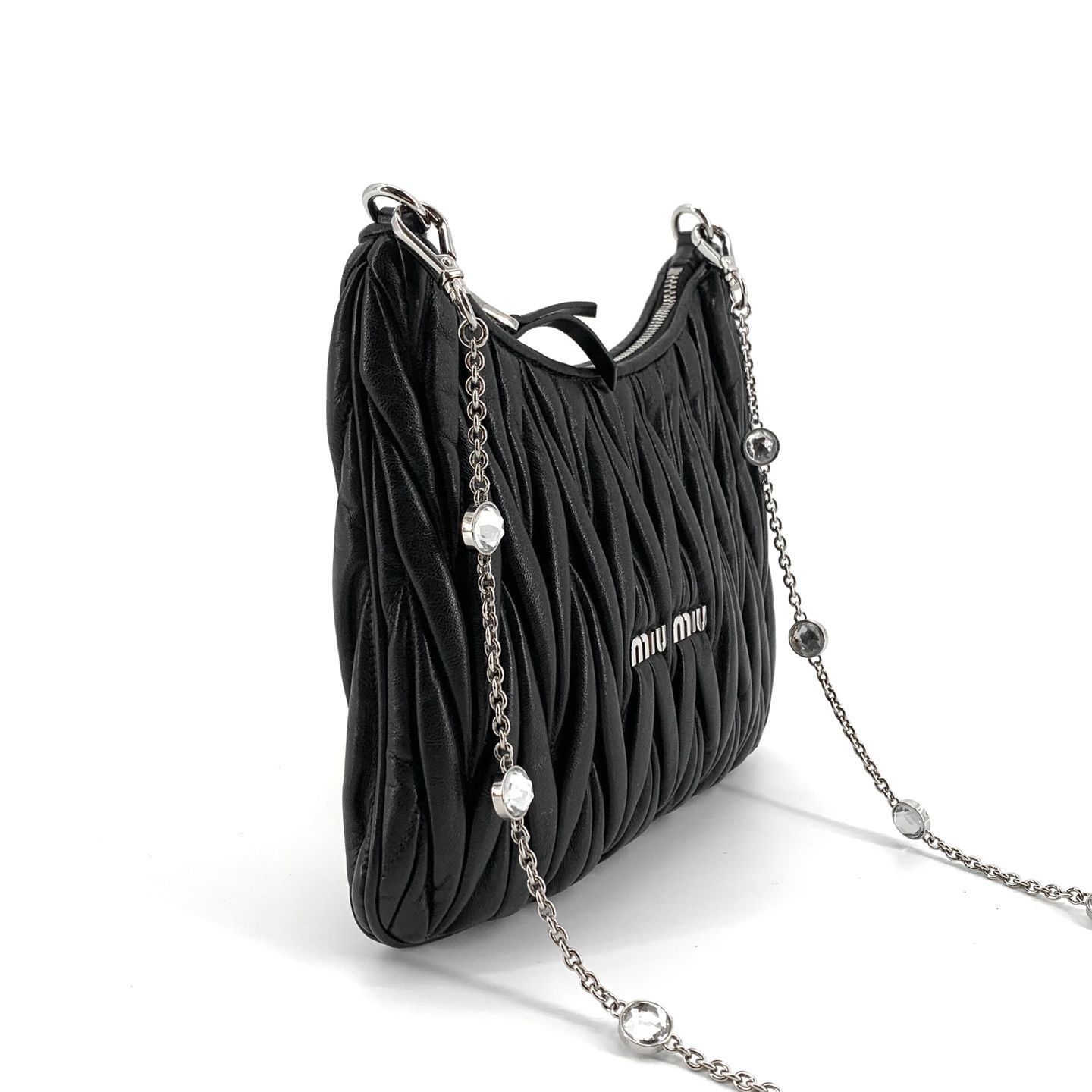 Miu Miu Crystal Chain Crossbody Bag Size ONE SIZE - 5 Thumbnail
